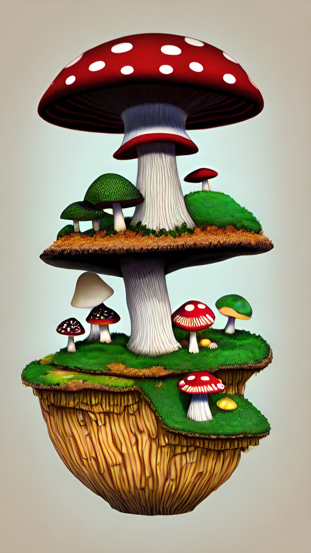 make a mushroom world preview