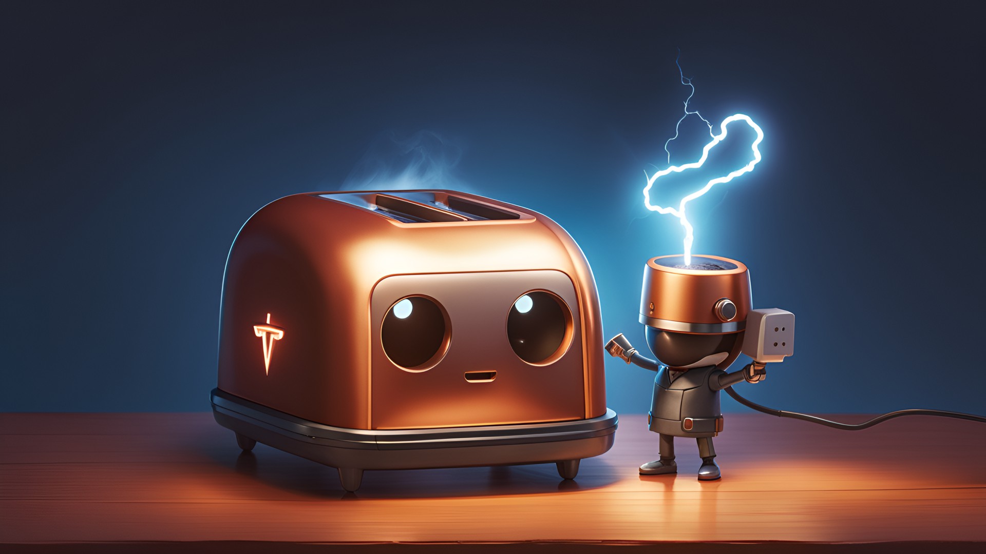 tesla toaster preview