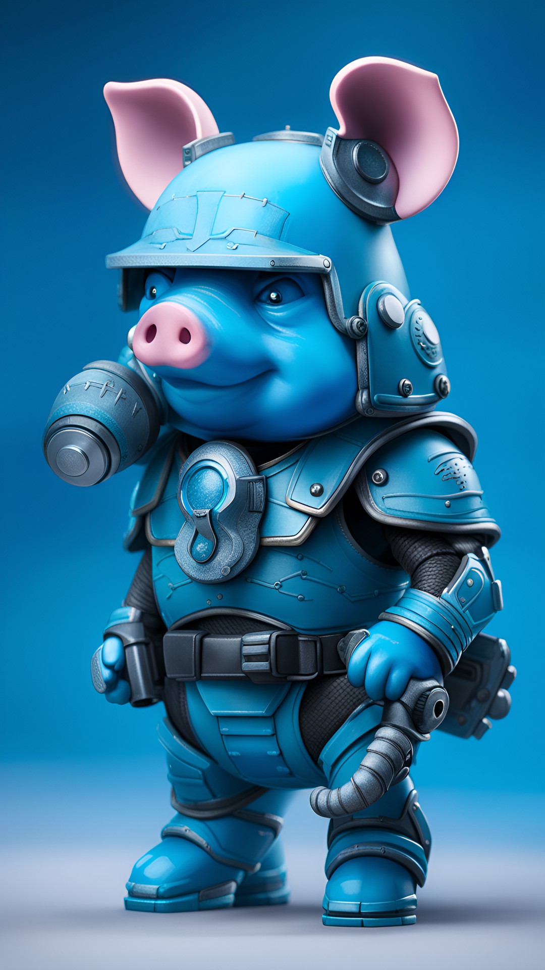 powder blue pig trooper preview