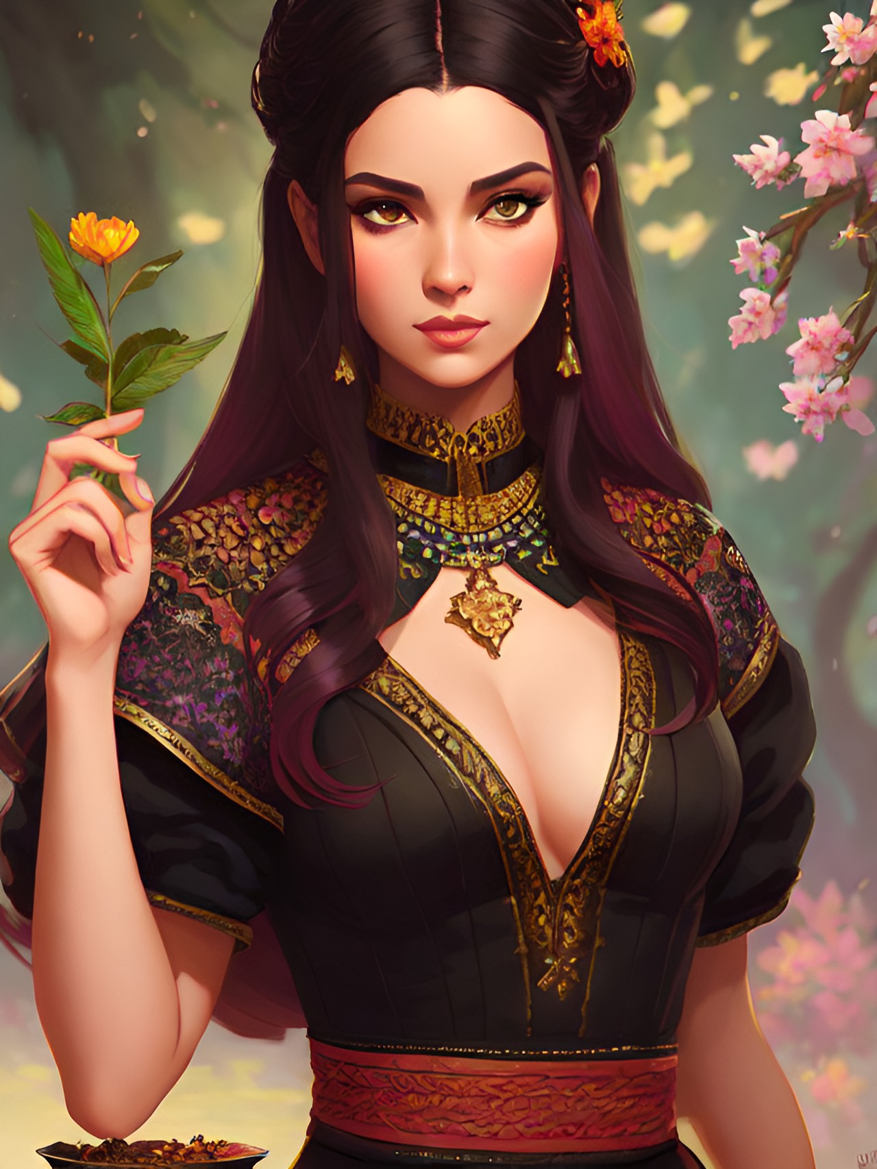 Saffron Flower - gorgeous sultry spice dealer preview