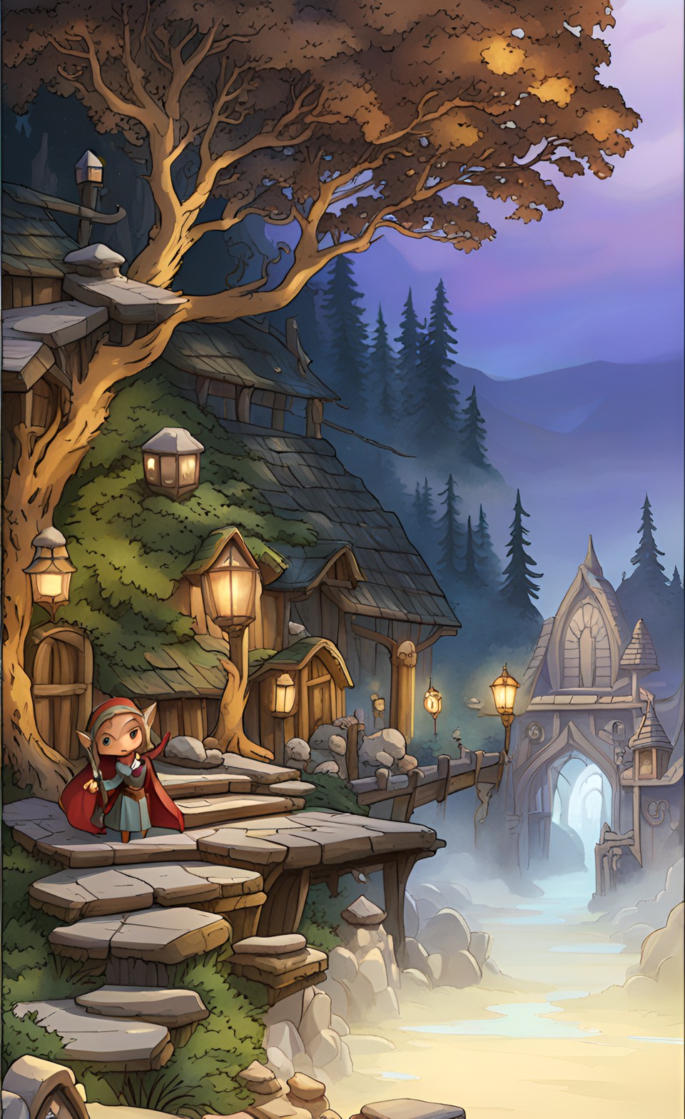 elven village preview