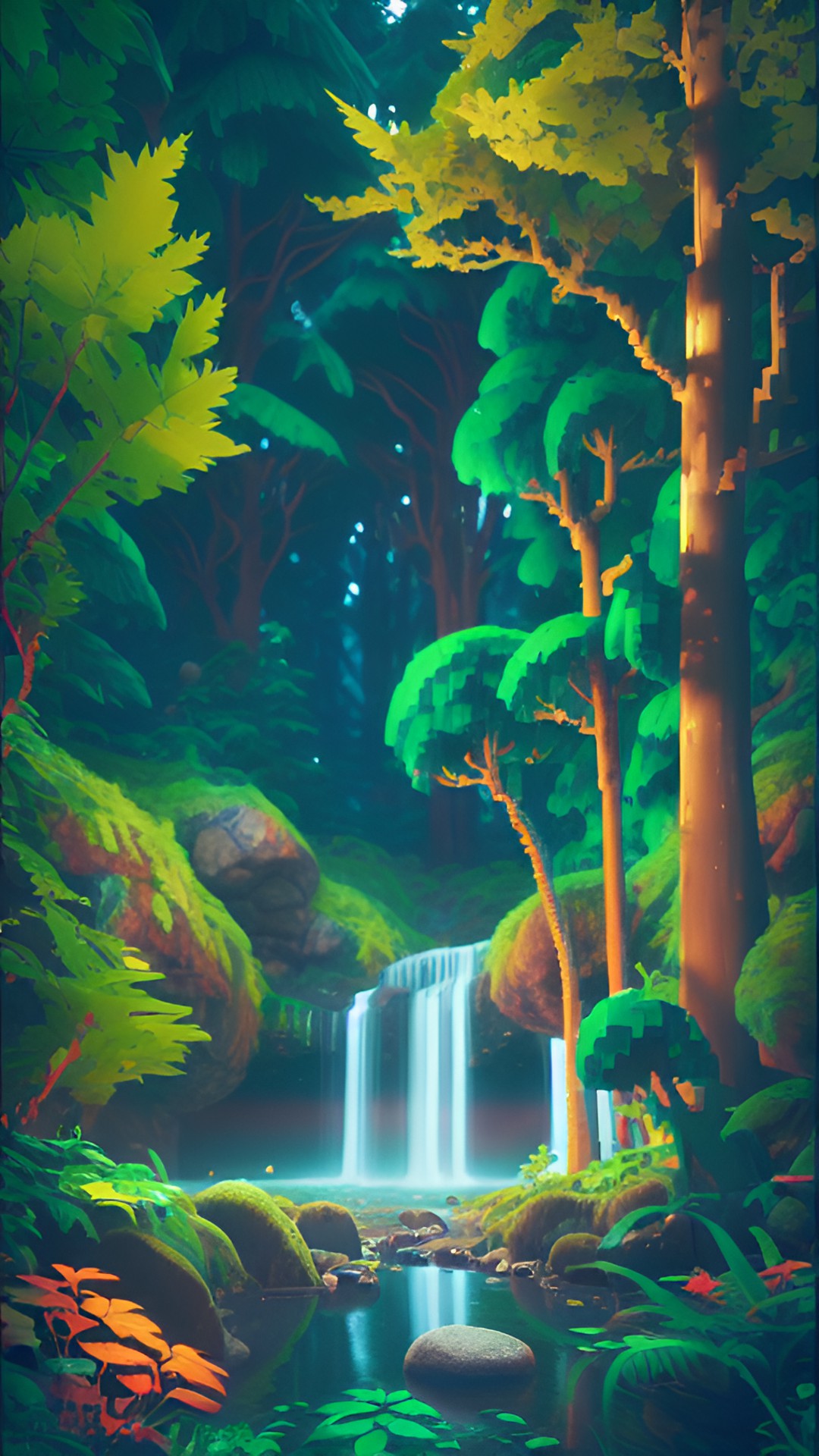 magical forest pixel art preview