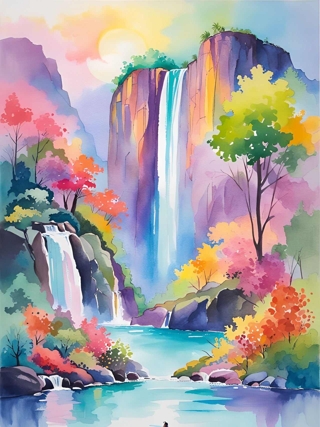 Waterfalls - waterfall in paradise preview