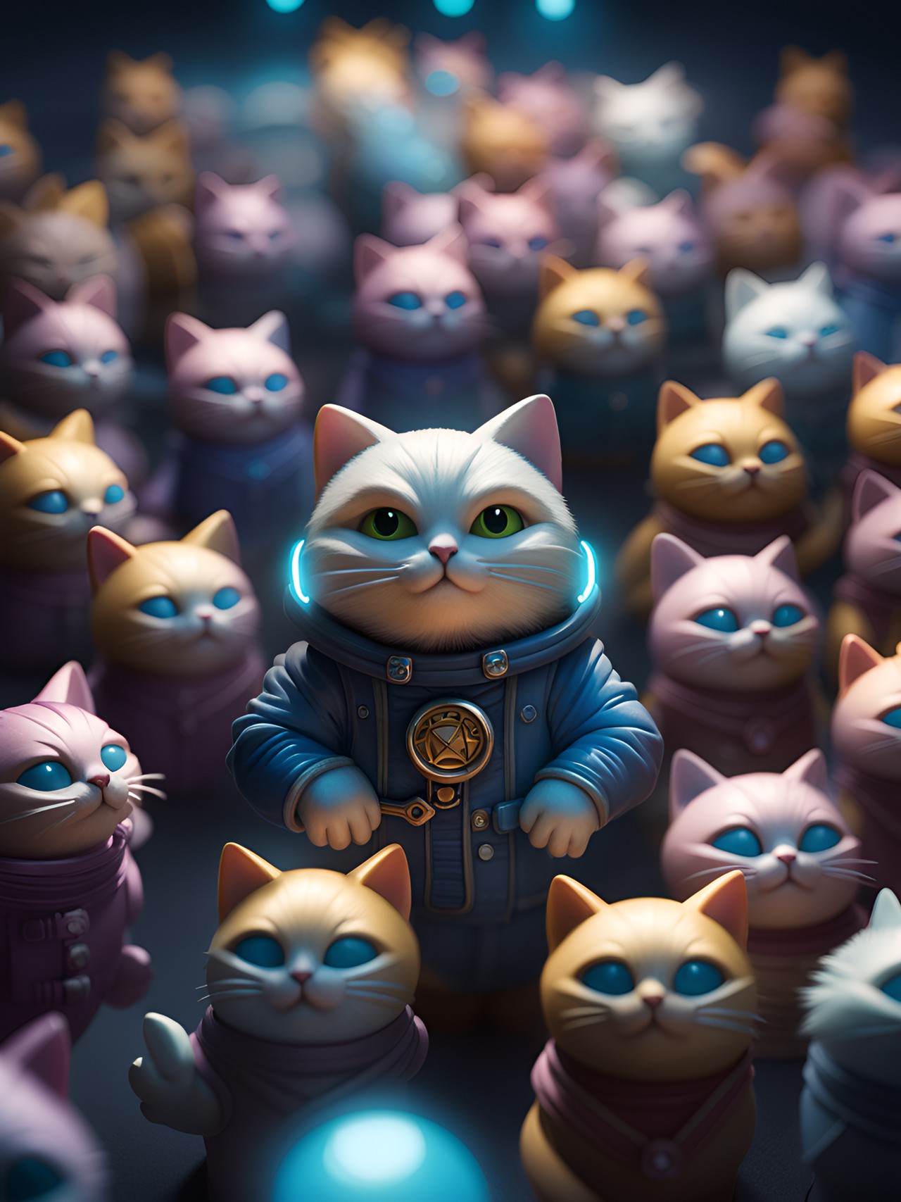 intergalactic cat cult leader preview