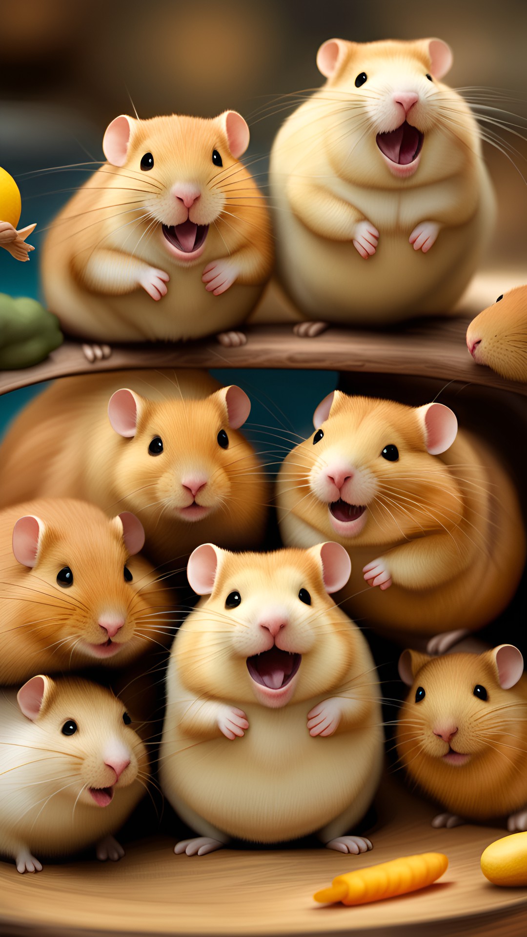 happy fat gerbil friends preview