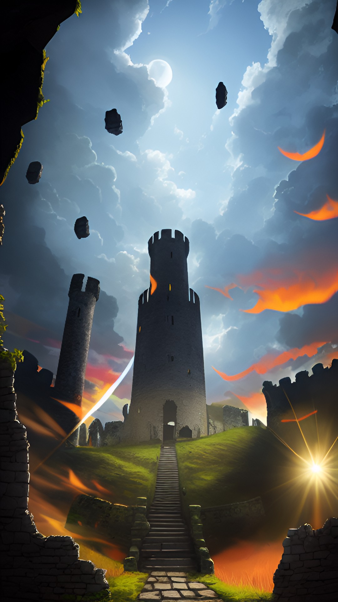 restrow - ruined castle preview