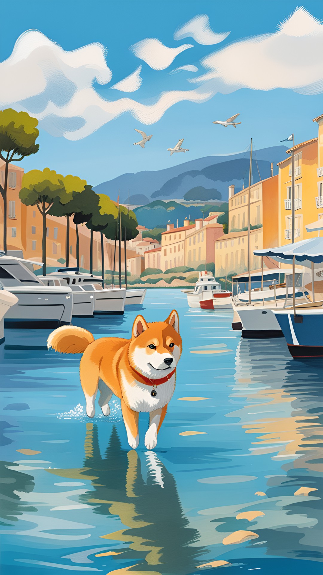 shiba inu on the french riviera preview