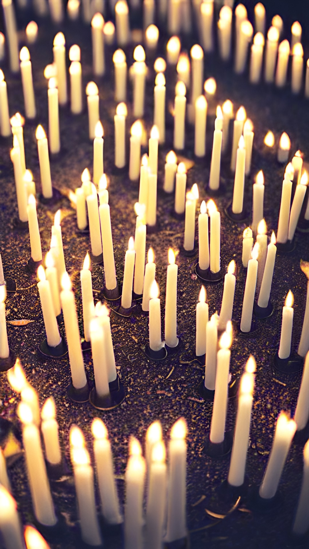 thousands of candles can be lit from a single candle preview