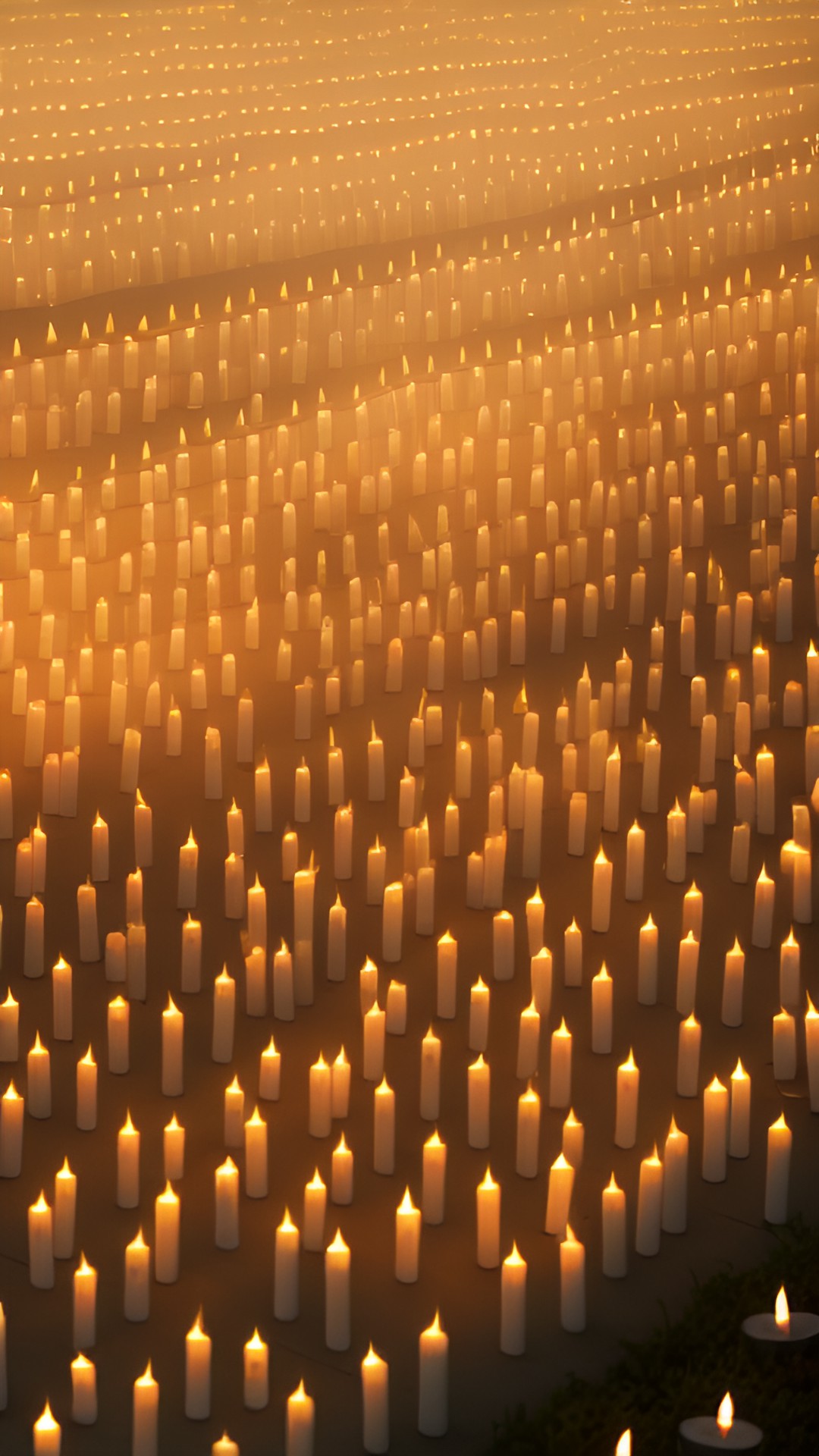 thousands of candles can be lit from a single candle preview