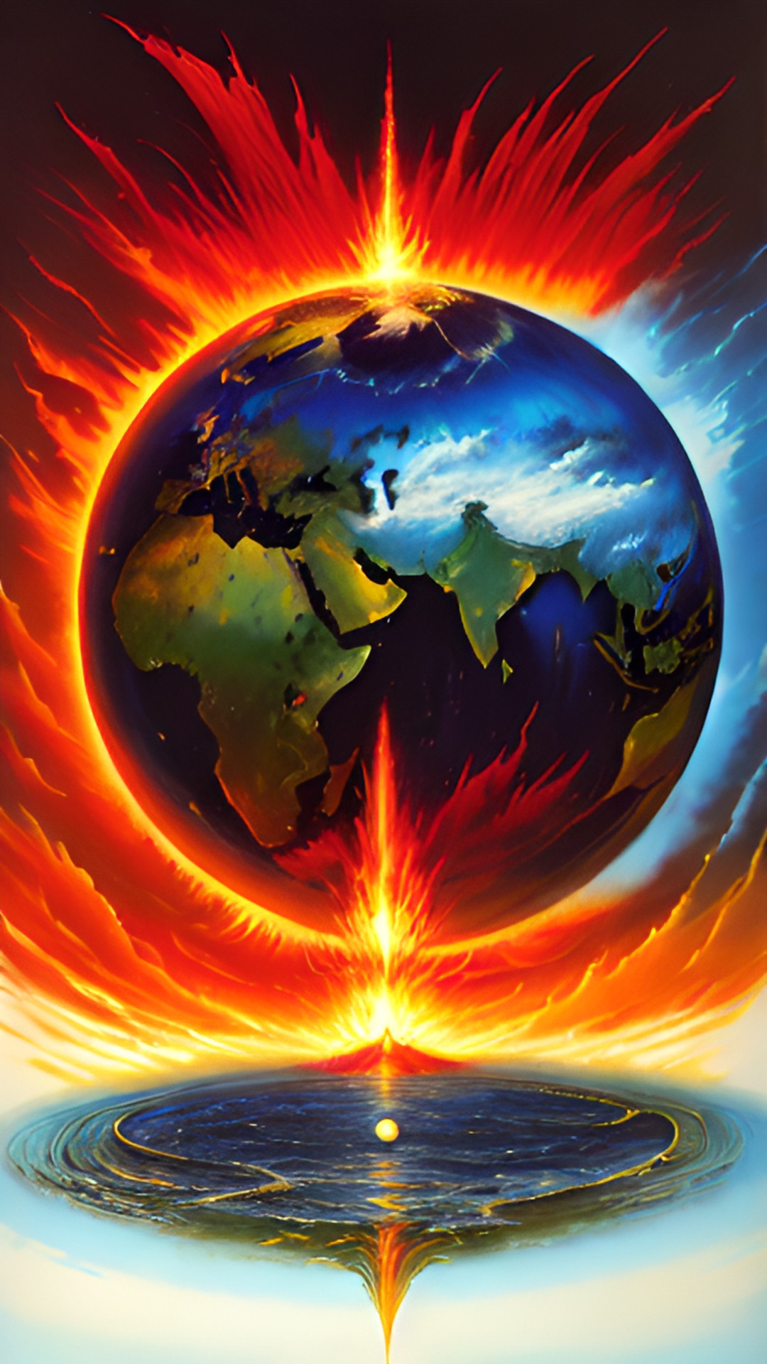 the 4 elements - 4 elements, fire,water,earth,air preview