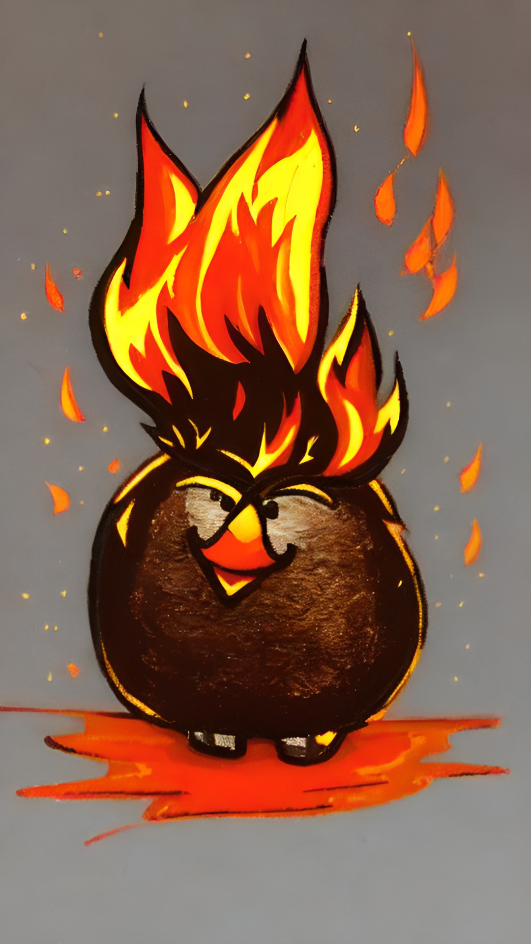 flaming potato preview