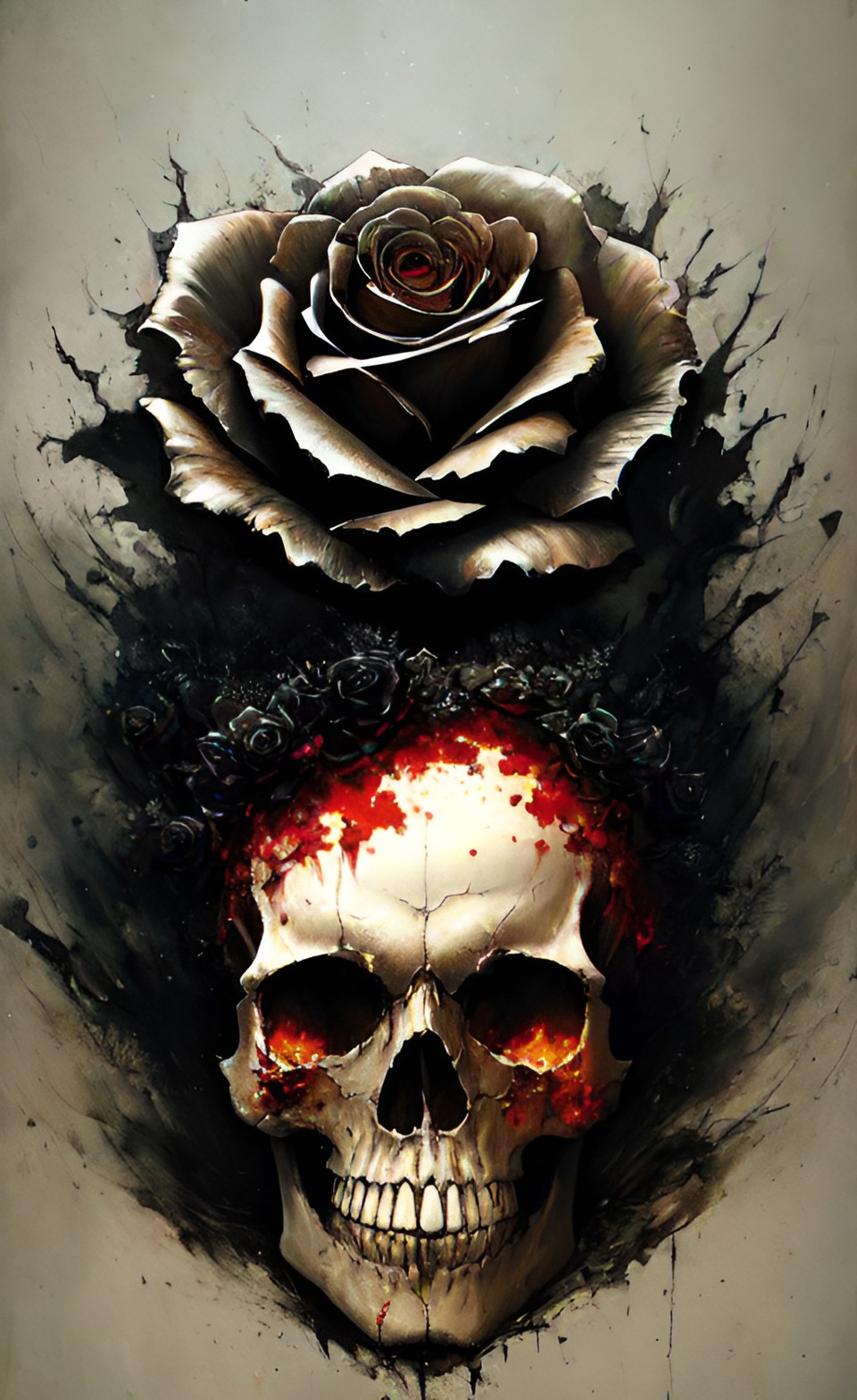 skull"rose preview