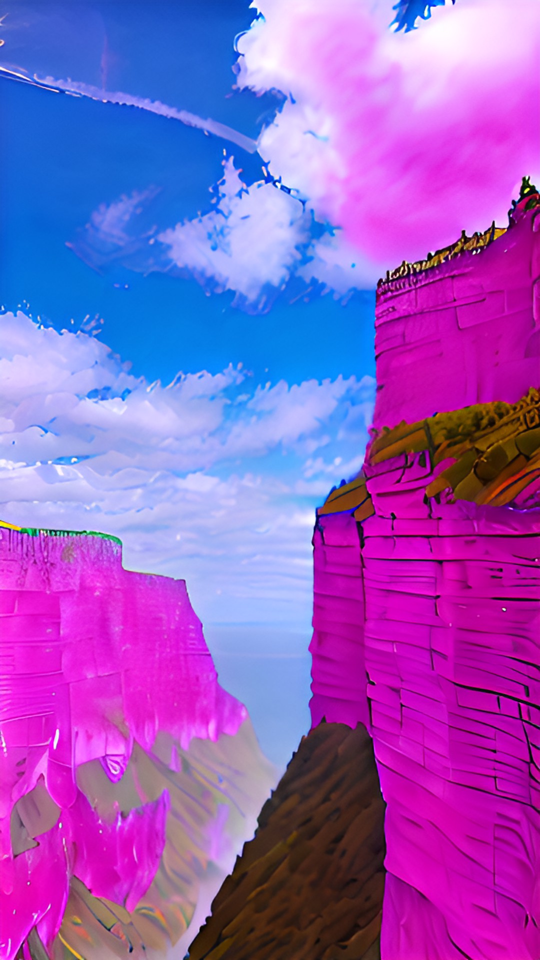 cliffs in the clouds preview