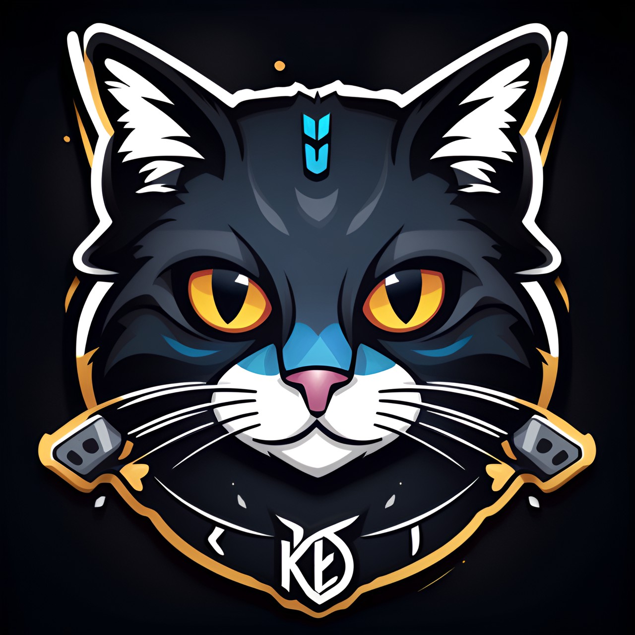 kedi gamer logo preview