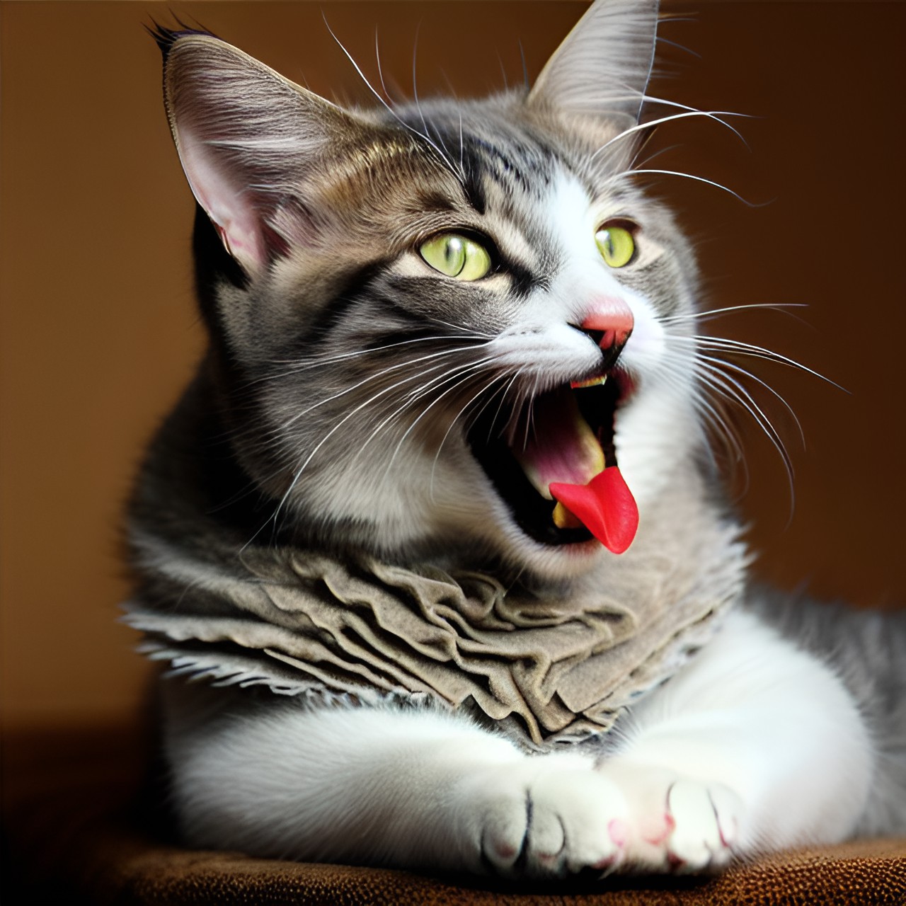 Say "Aaaaaahhhhhhh" - cat yawning preview