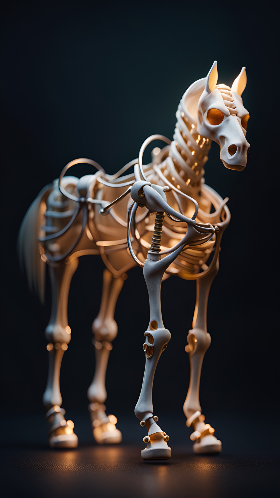 skeleton of a horse preview