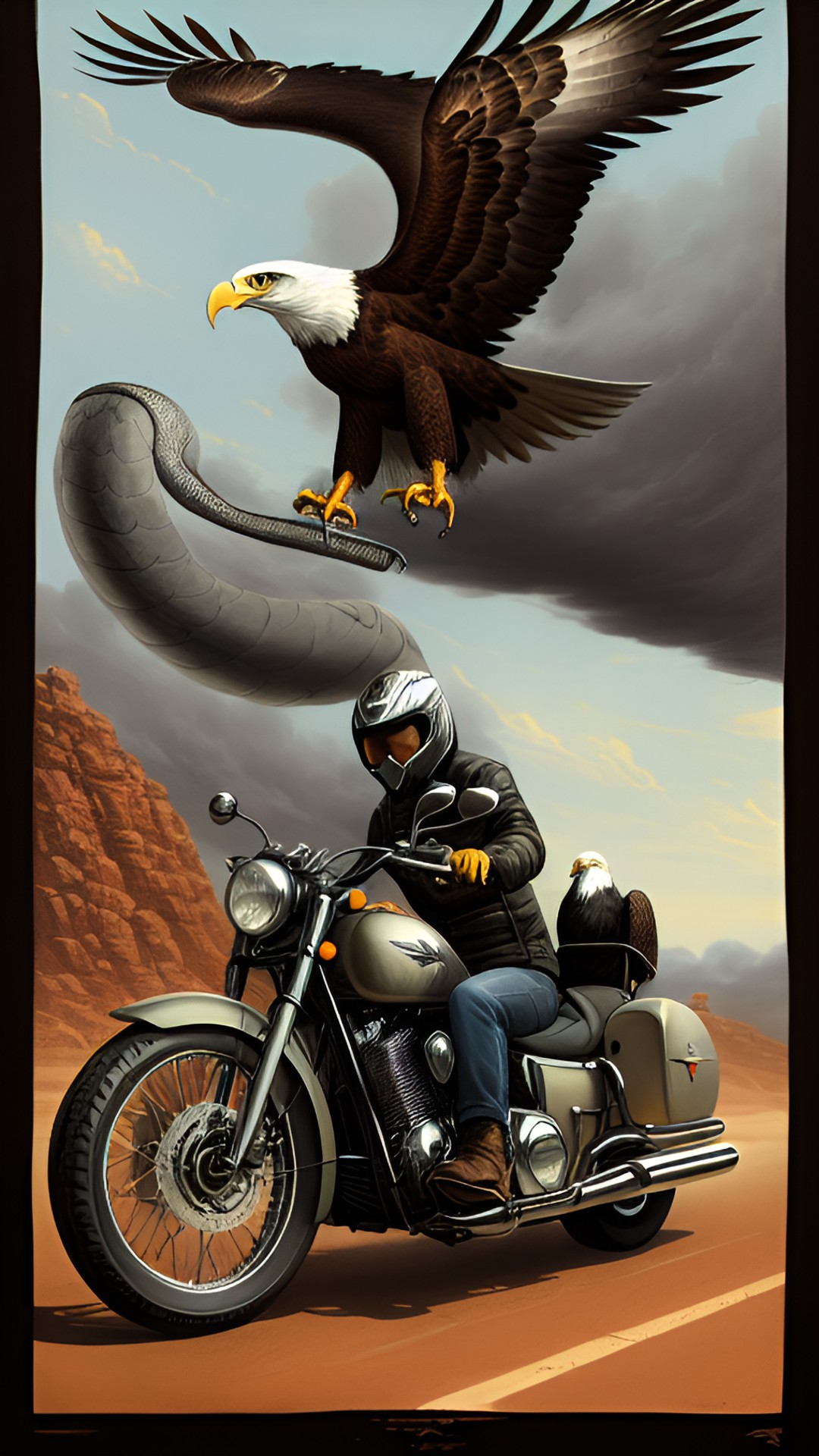 eagle snake motorcycle preview