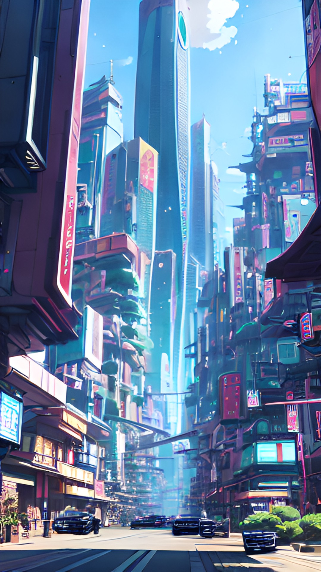 The future of Japan - futuristic city preview