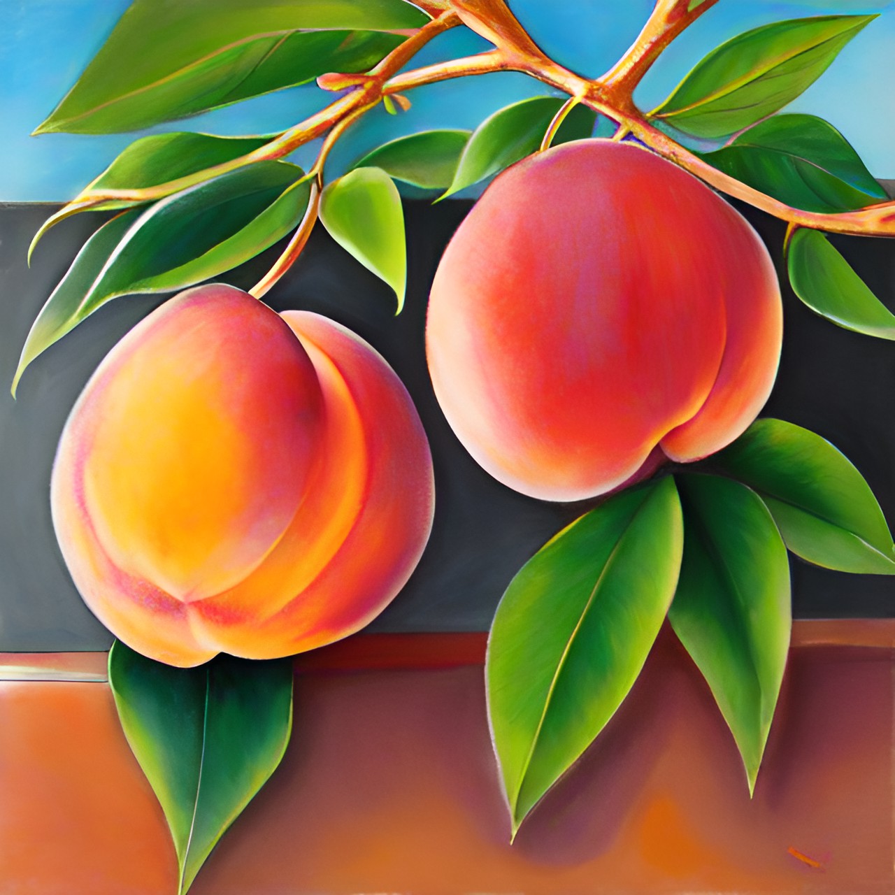 gees loupeeces - peach the fruit preview