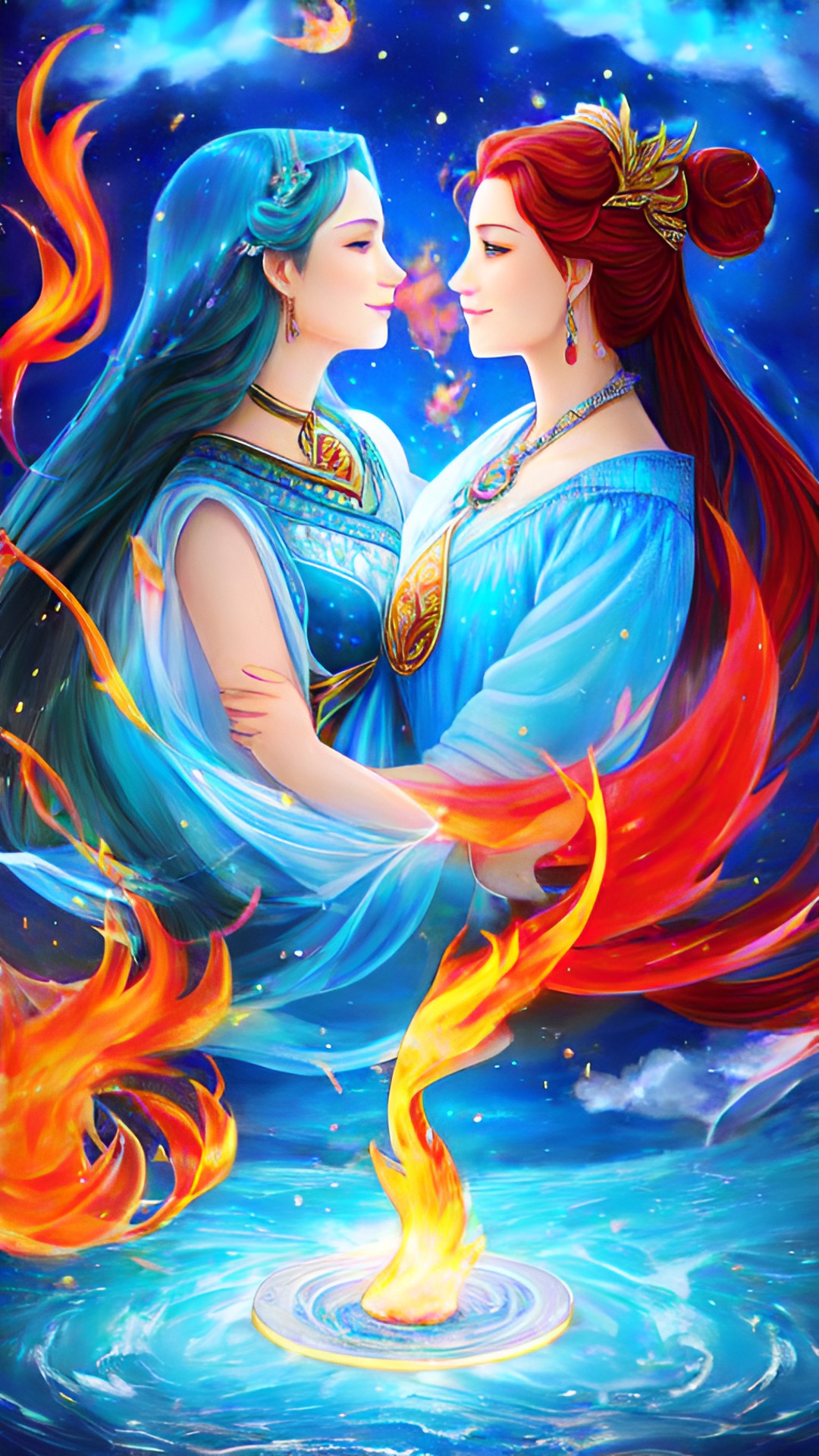 water and fire goddess meet and the be friend each other preview