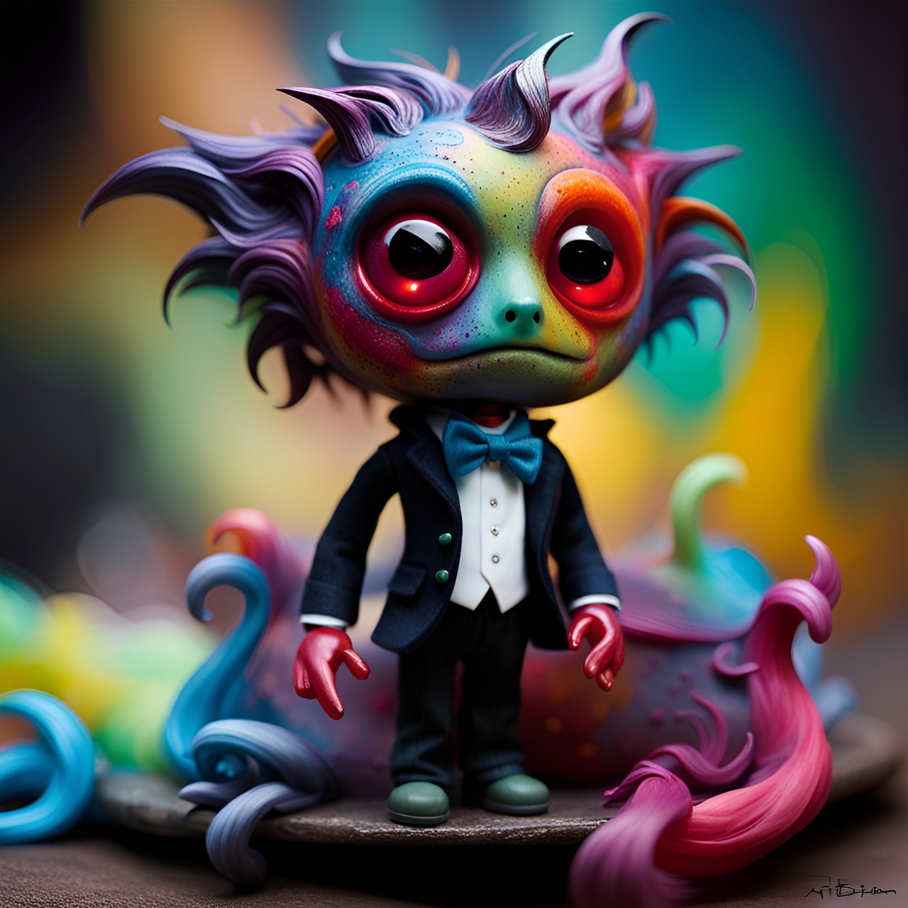 the composer - adorable gary cooper doll by tim burton preview