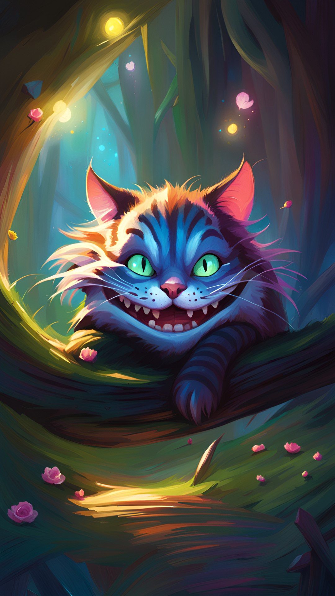 cheshire cat in the style of john lounsbery, ward kimball preview