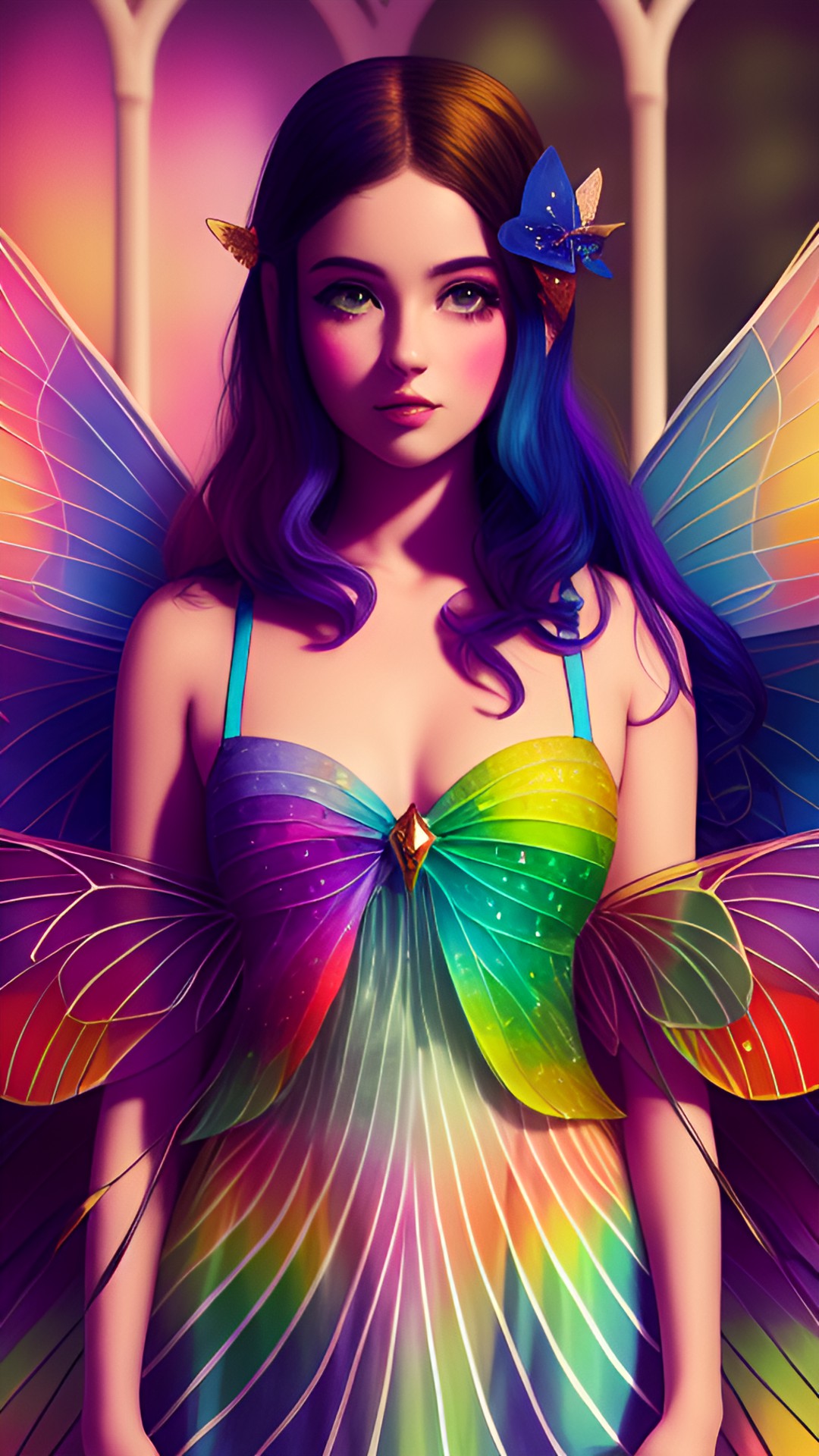 a colorful fairy preview