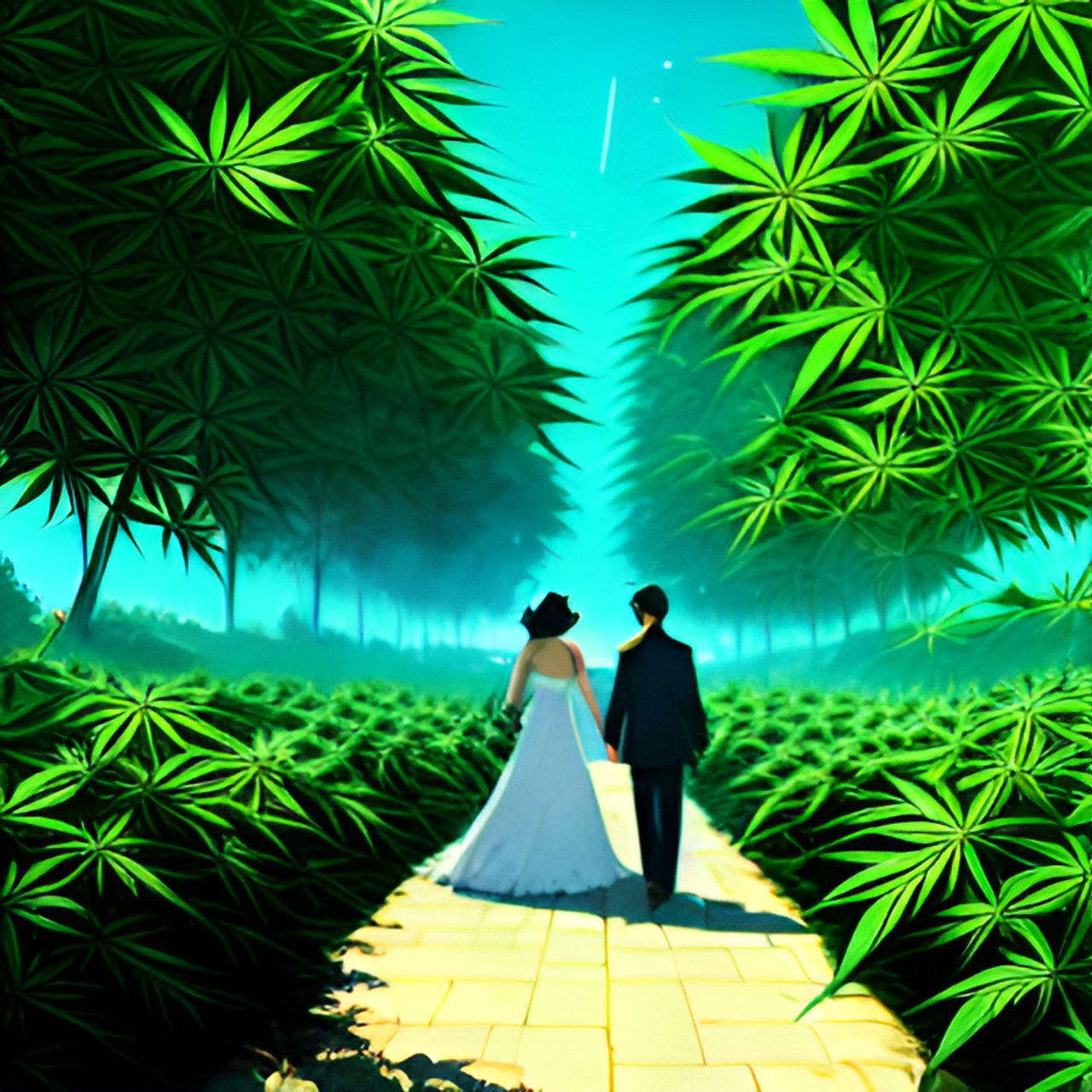 Smokaversary - marijuana wedding preview