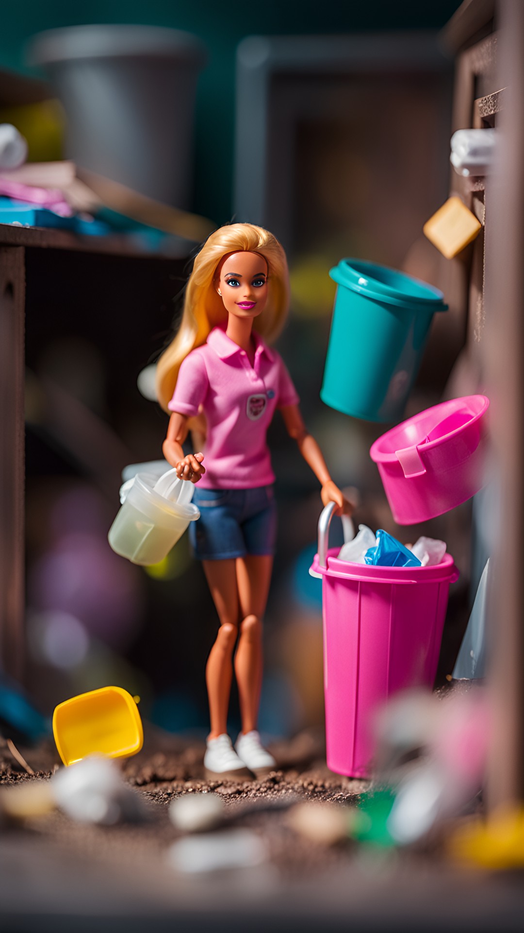 barbie trash collector playset preview