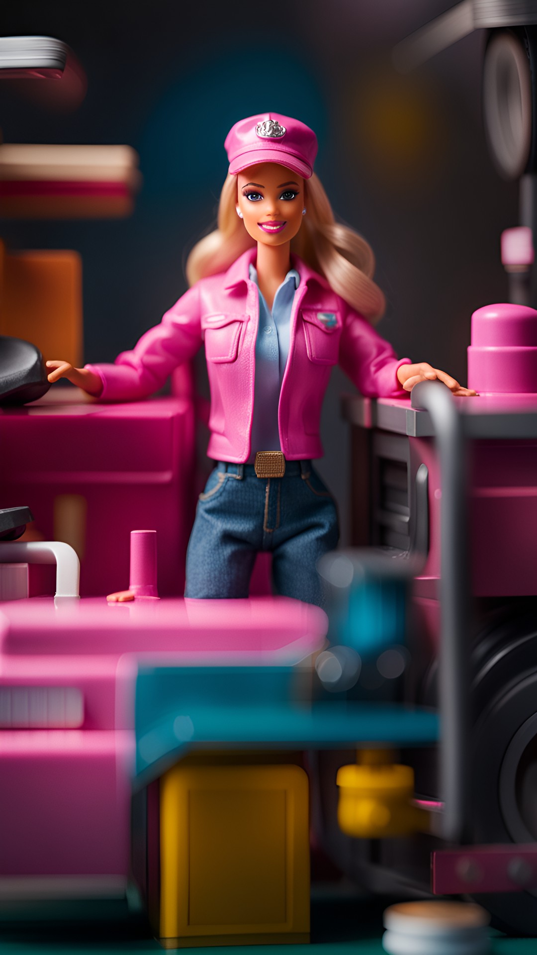 barbie truck driver playset preview