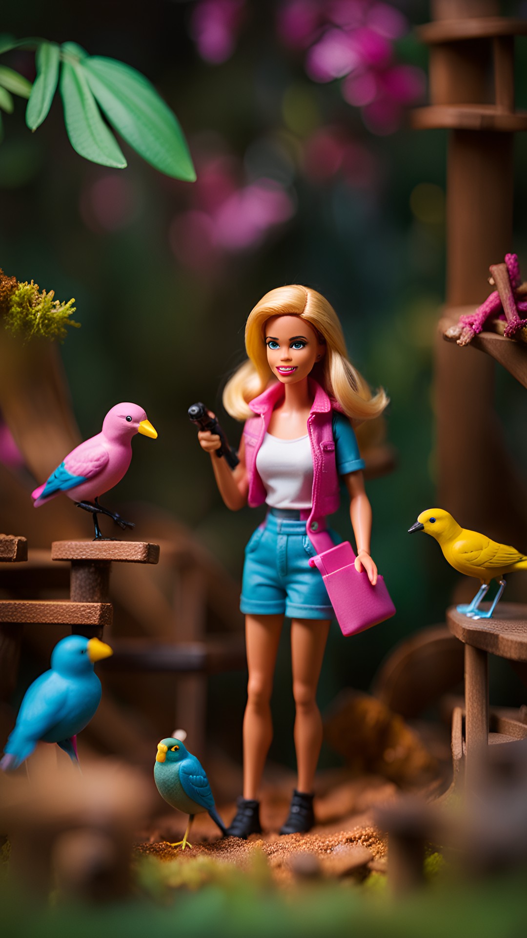 barbie ornithologist playset preview