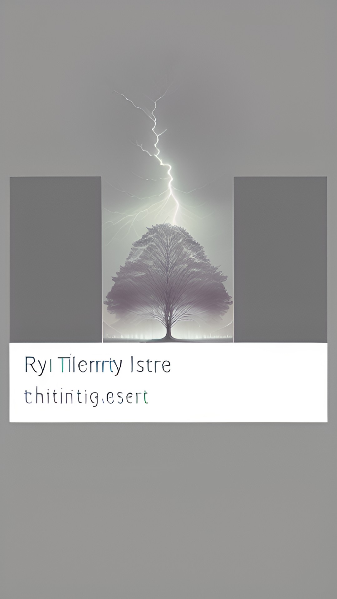 By: Wendy Istre - lightning tree preview