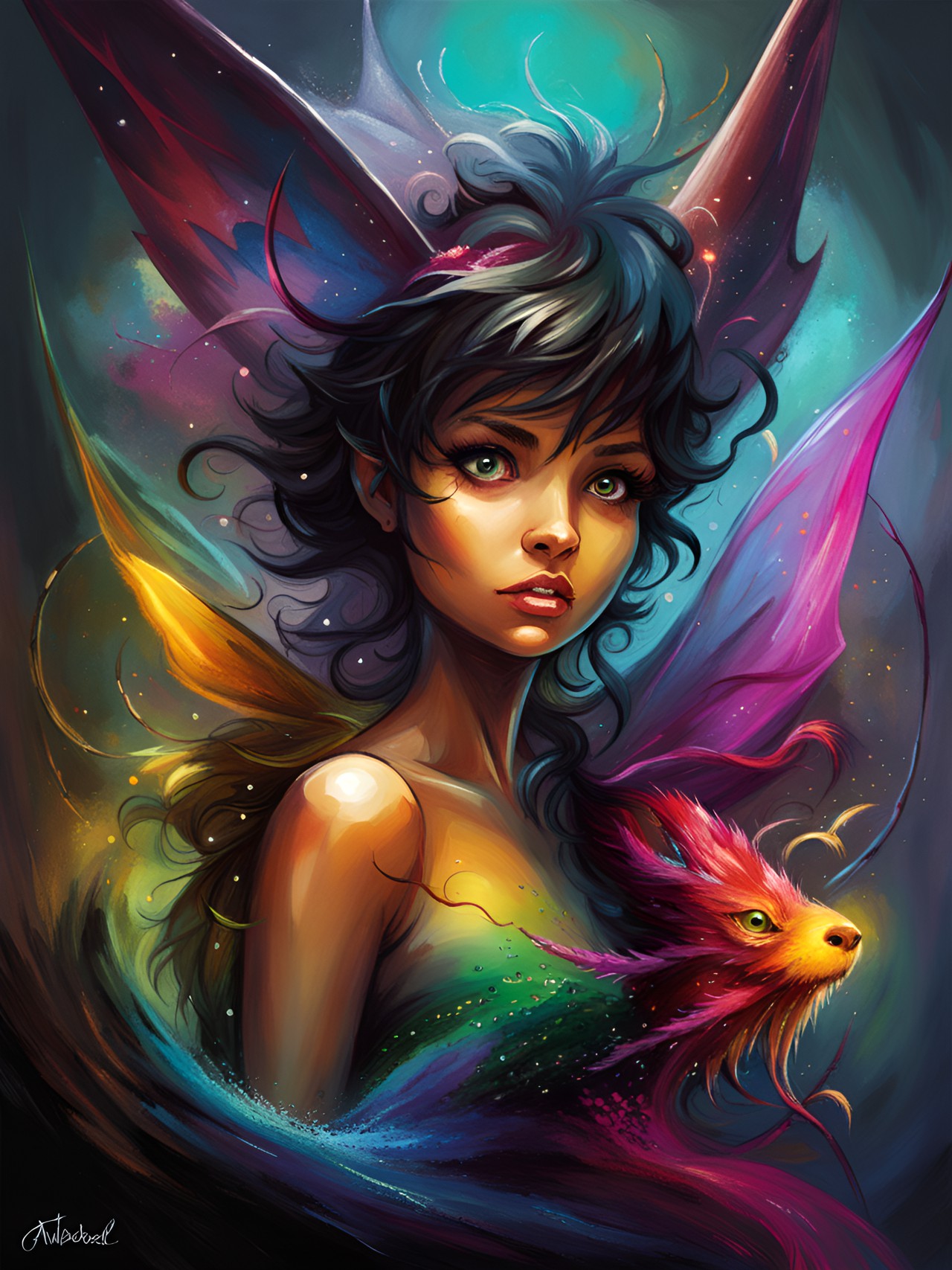 Dark Tinkerbell - tinkerbell preview