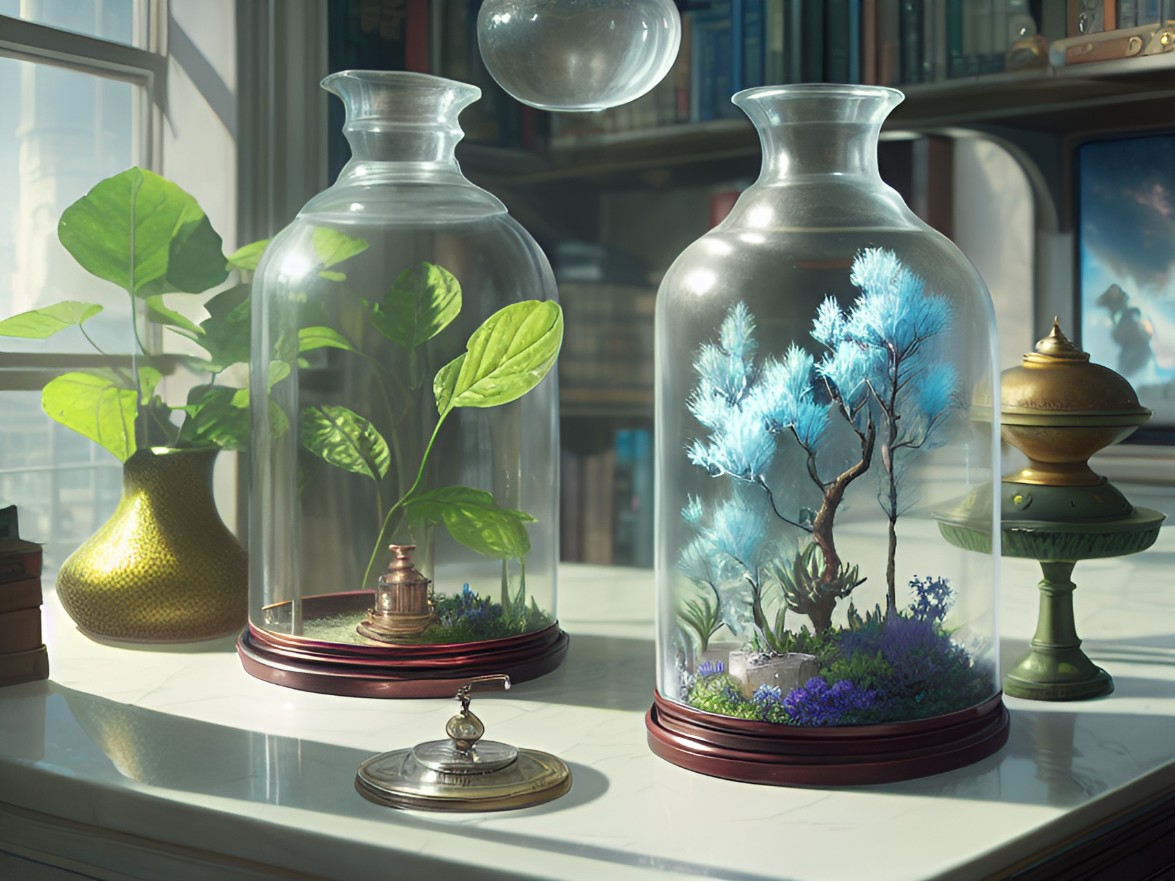 the alchemists preserve the phenomenon for posterity in a bell jar preview