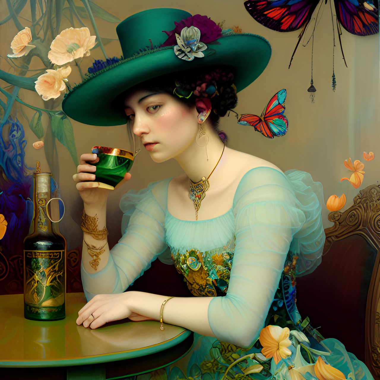 the influence of absinthe on french impressionism preview