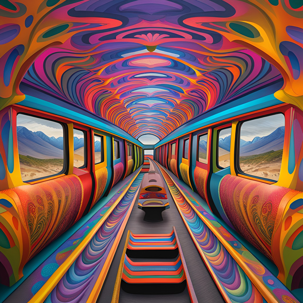 psychedelic train preview