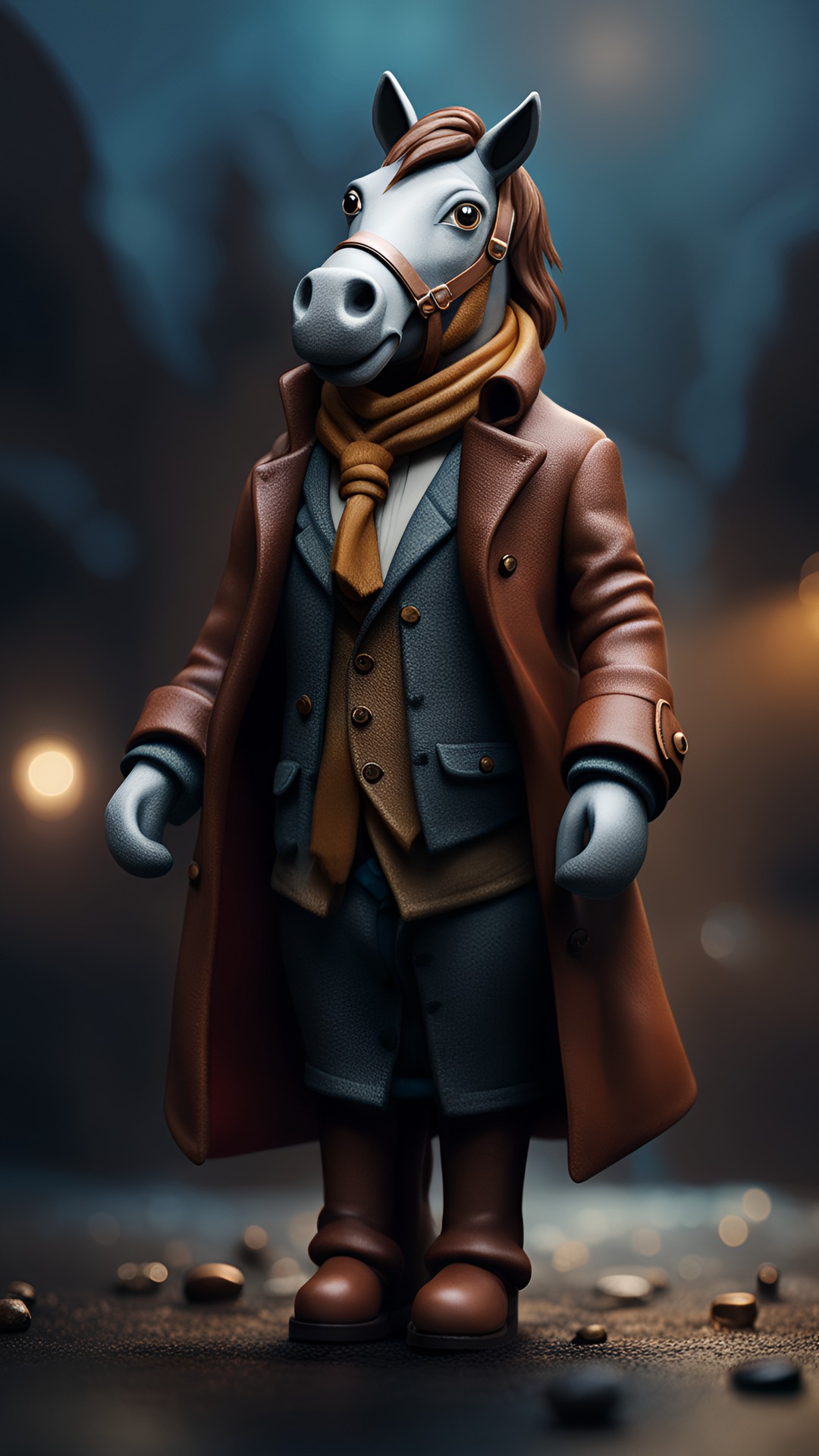 the horse in the coat preview