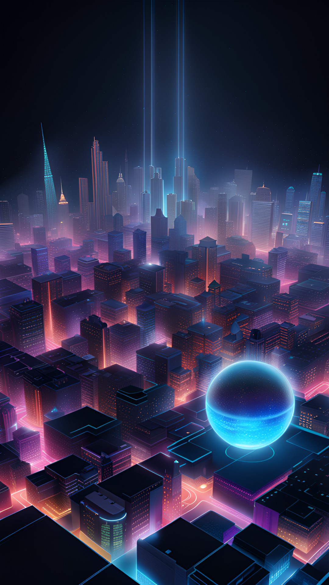 futuristic city preview