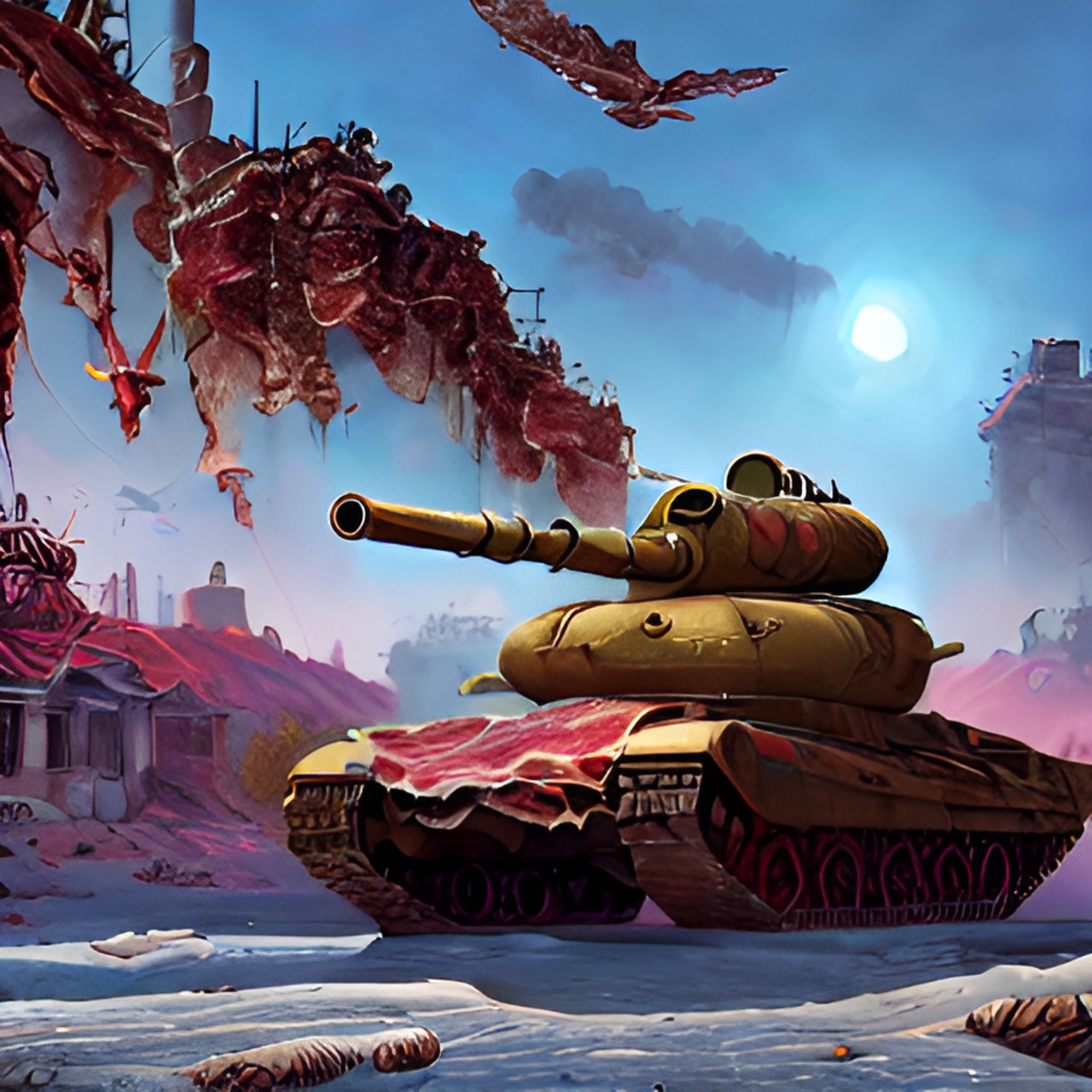 Bacon Apocalypse - tank preview