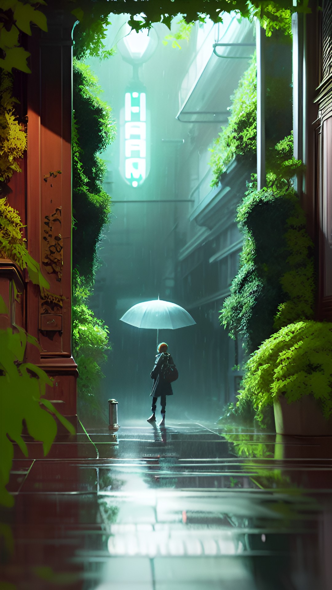 green and heavy rain preview