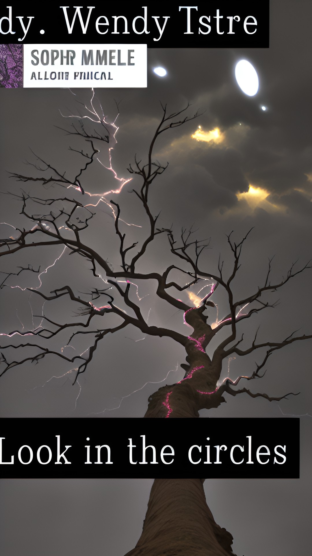 By: Wendy Istre - lightning tree preview