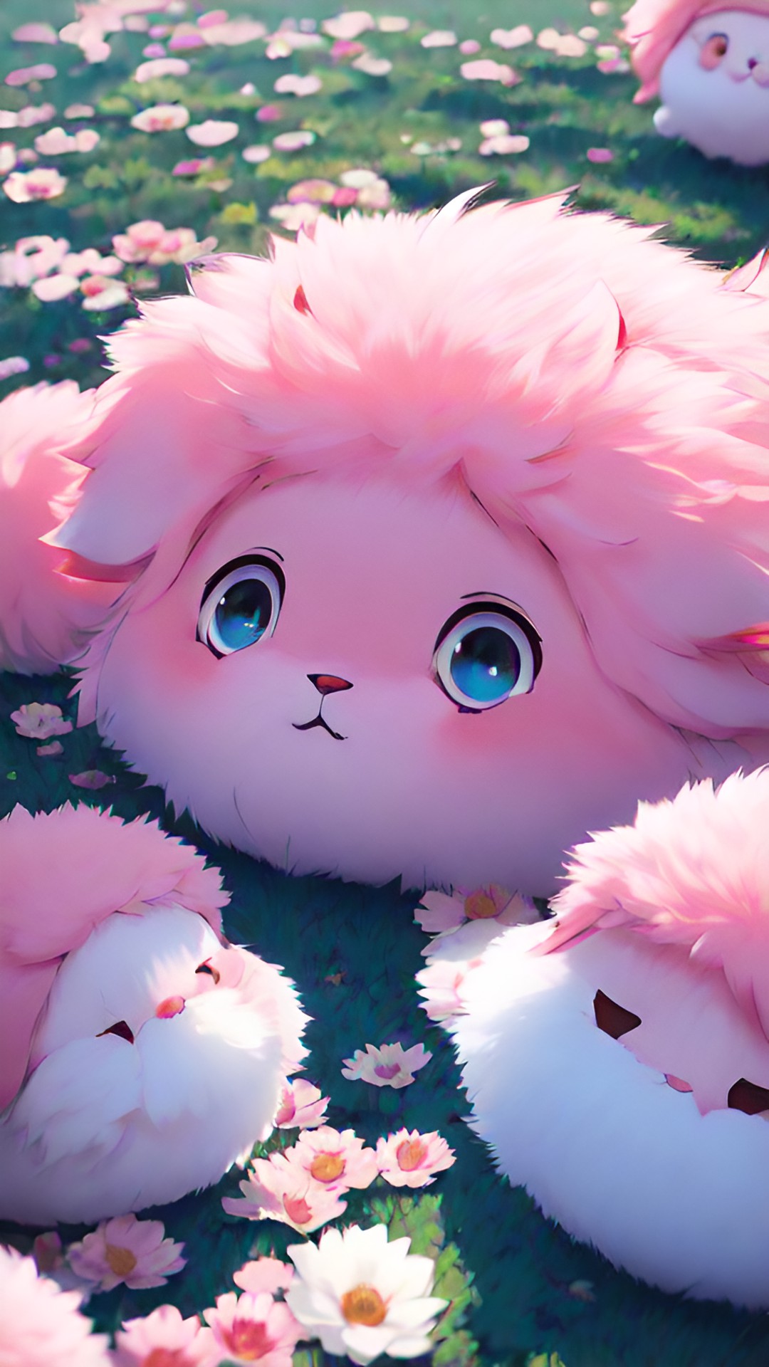 Pokémon? - soft pink happy little fluff balls preview