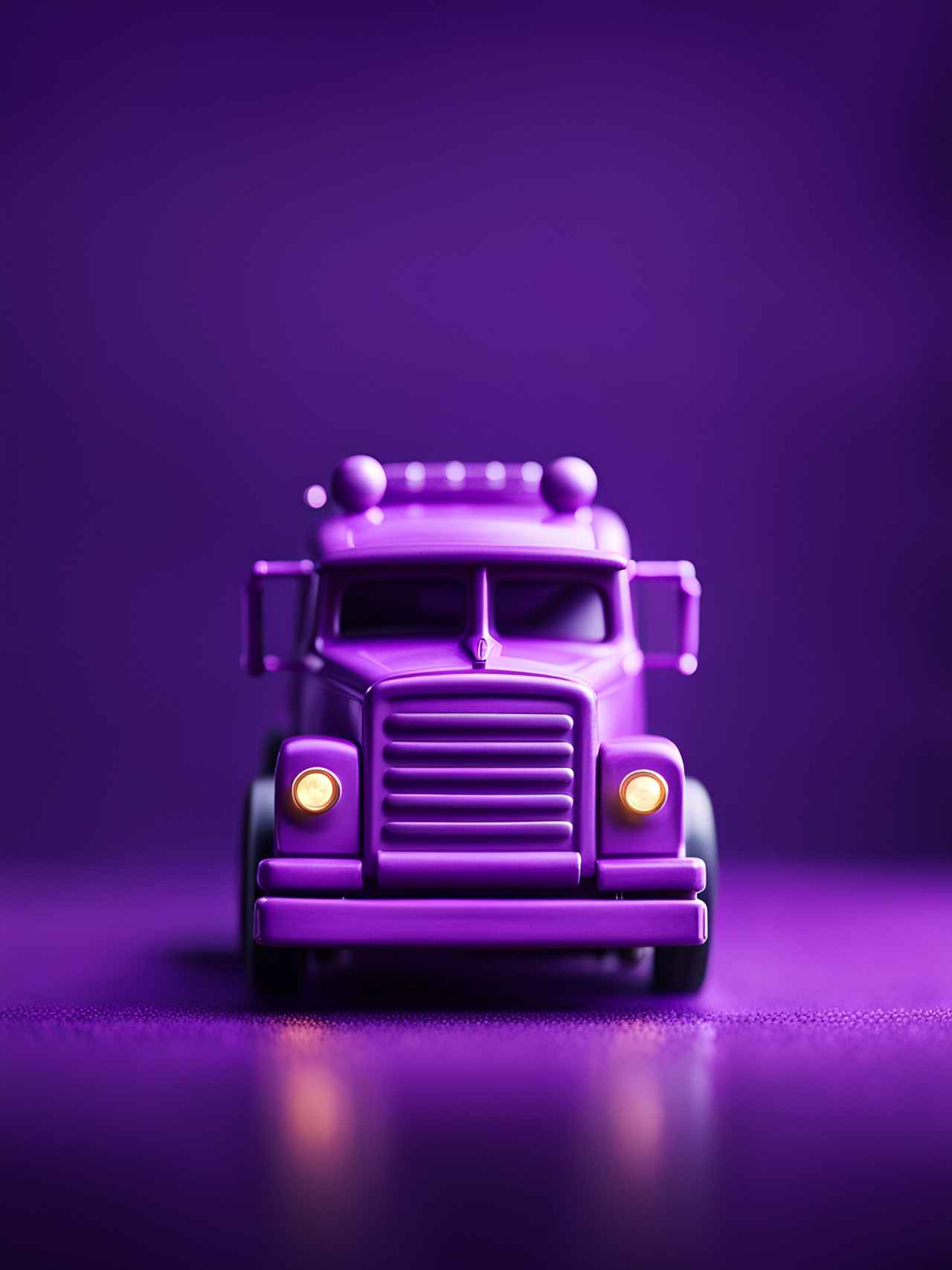 toy truck, purple preview