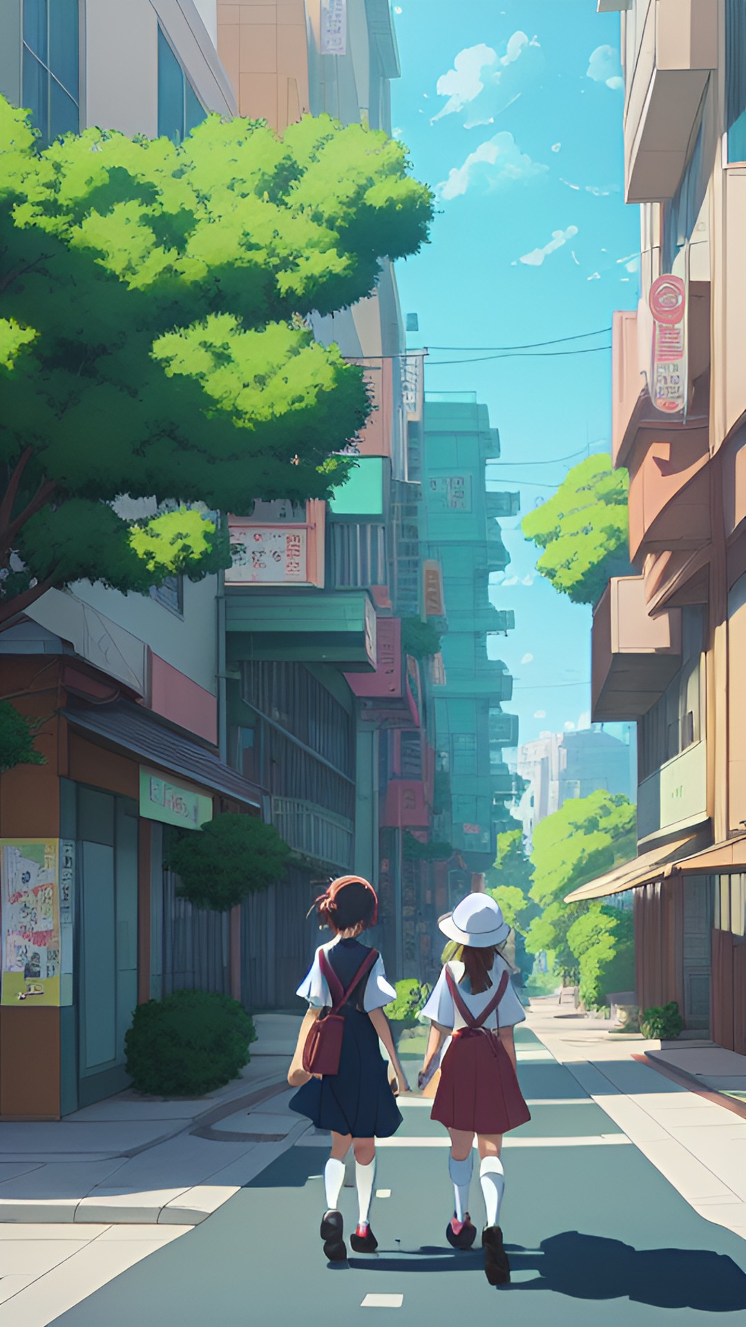 sisters - sisters walking down the street preview