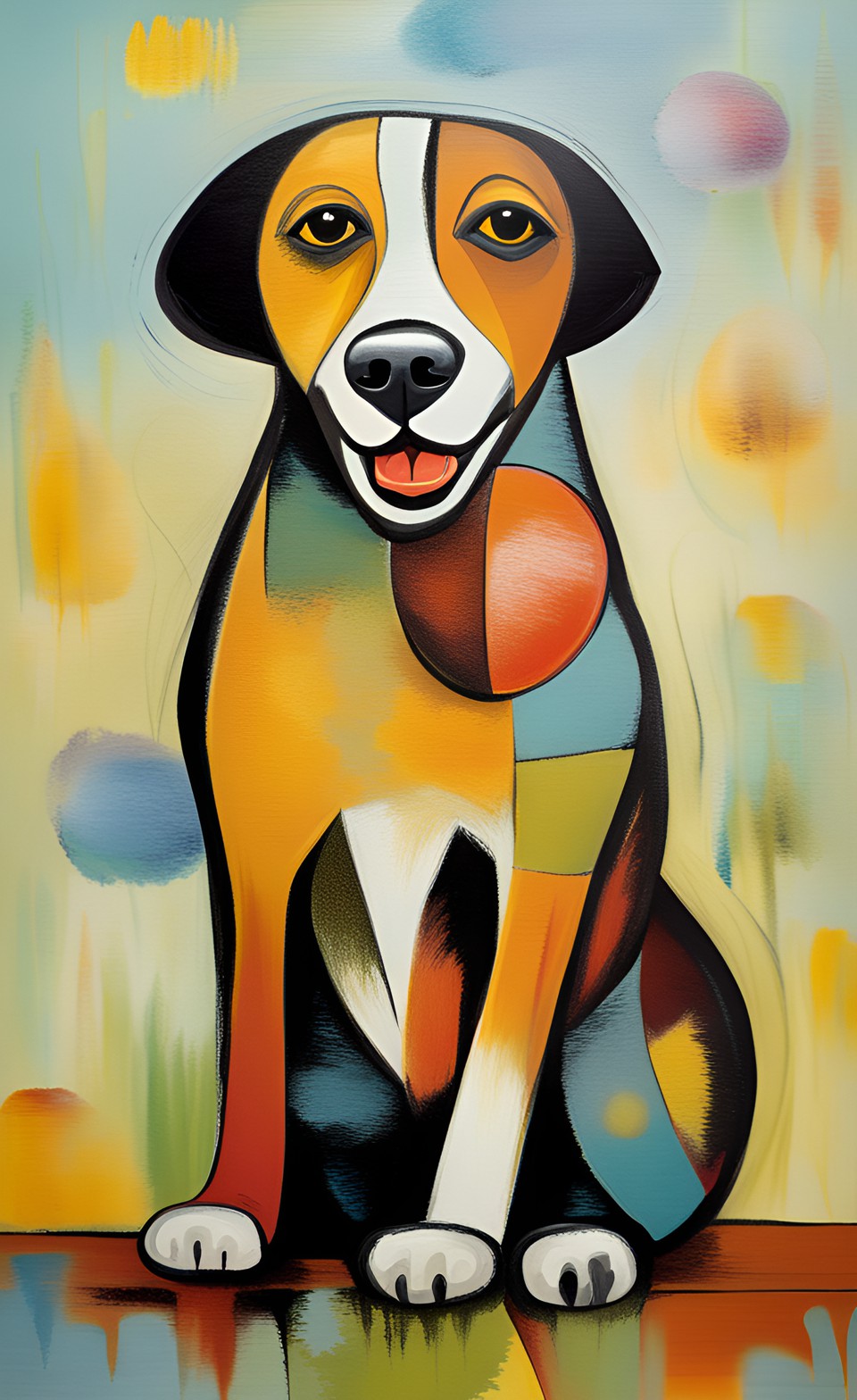 A Dog - a dog surreal expressionistic preview