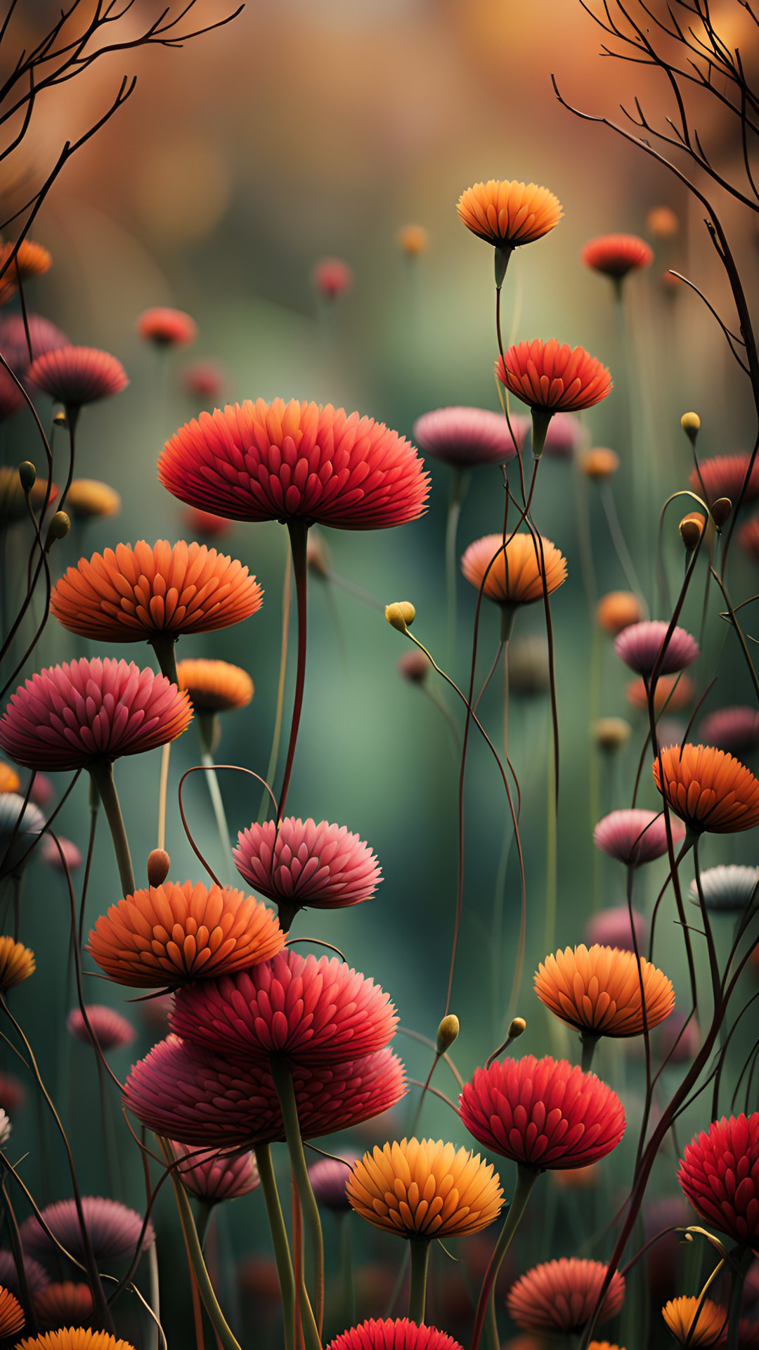 autumn flowers preview