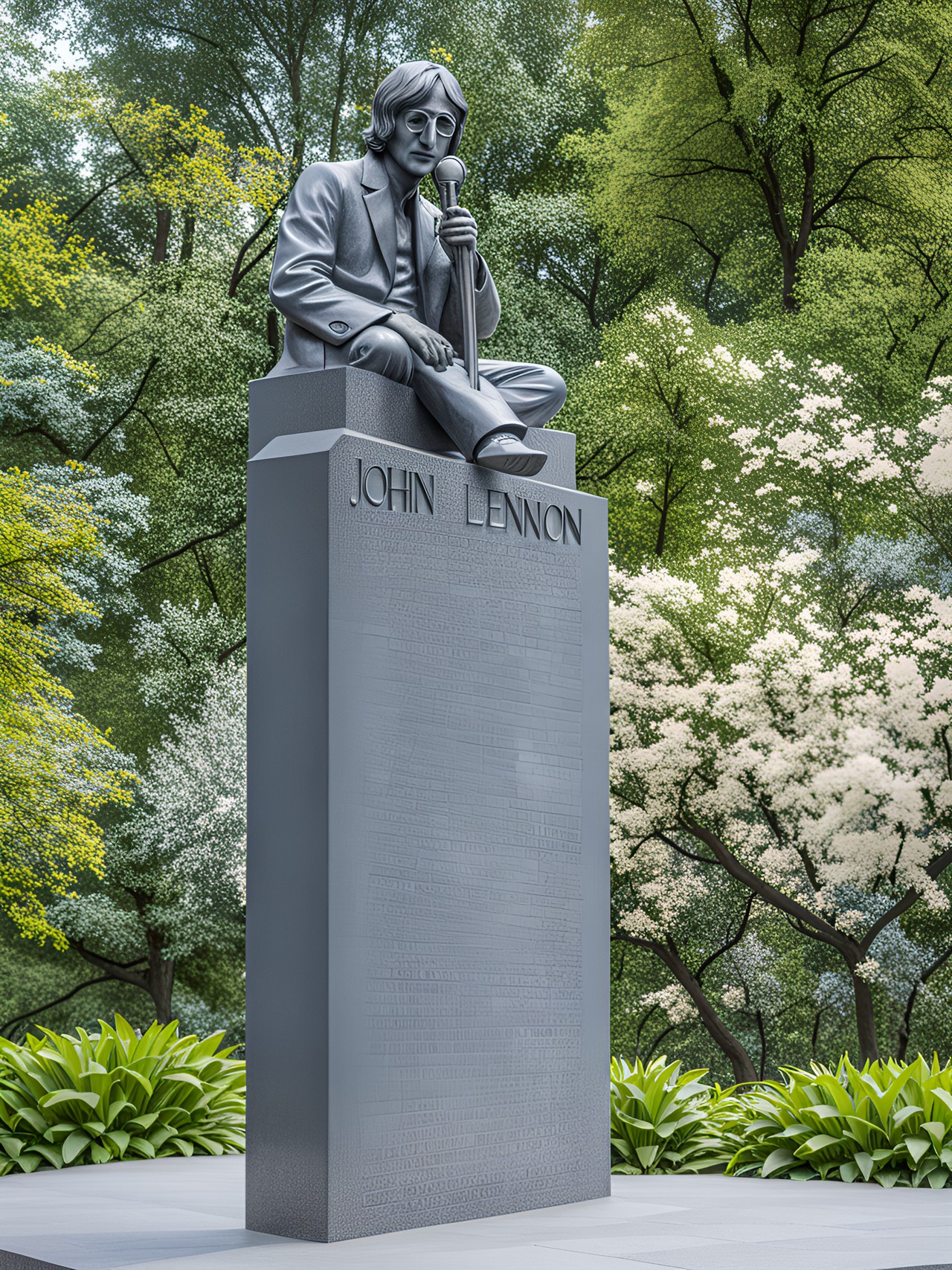 A monument - monument to john lennon preview