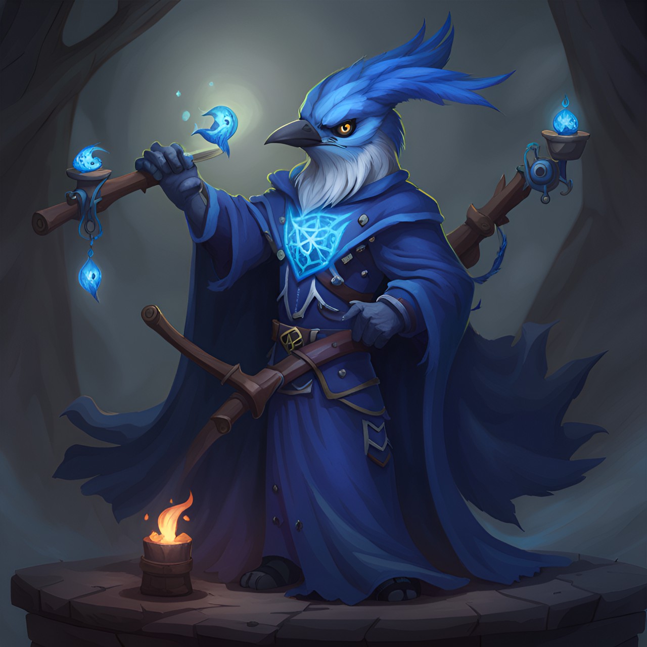 bluejay necromancer preview