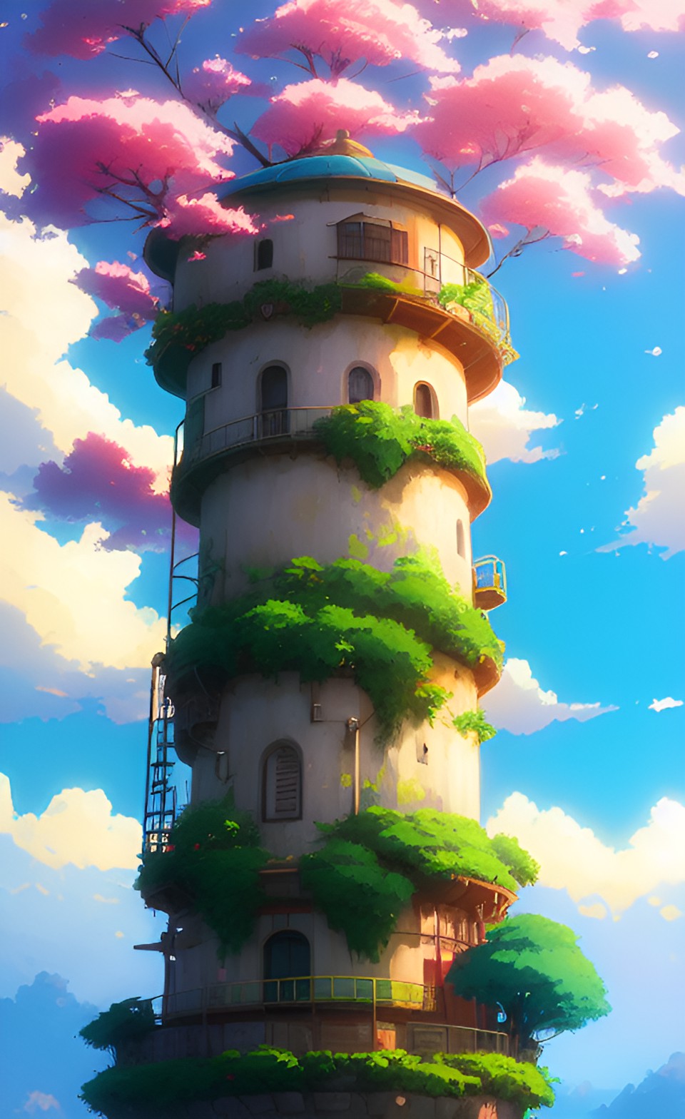 flower sky watchtower preview