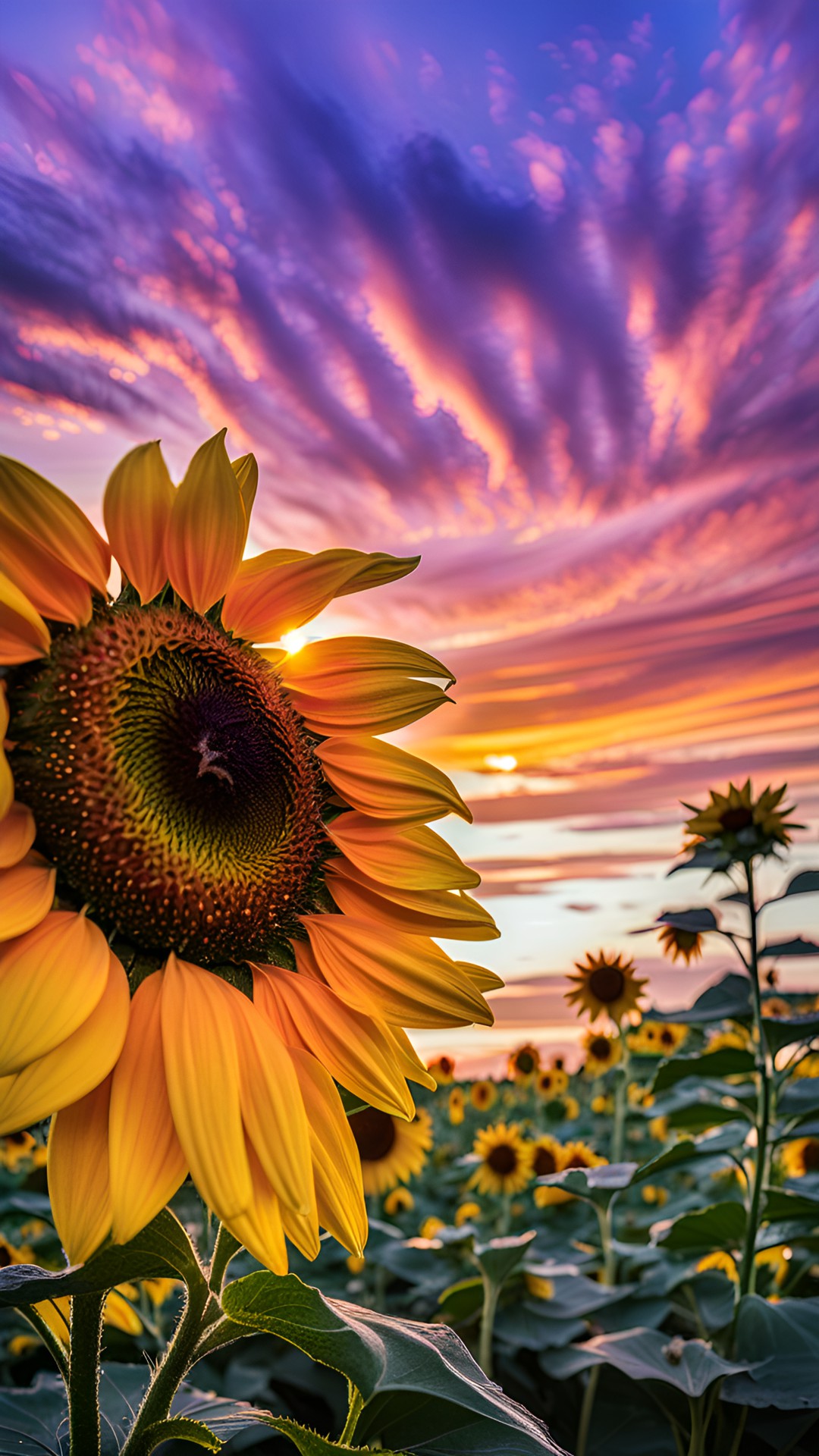 yellow and pink sunflower floating on water preview